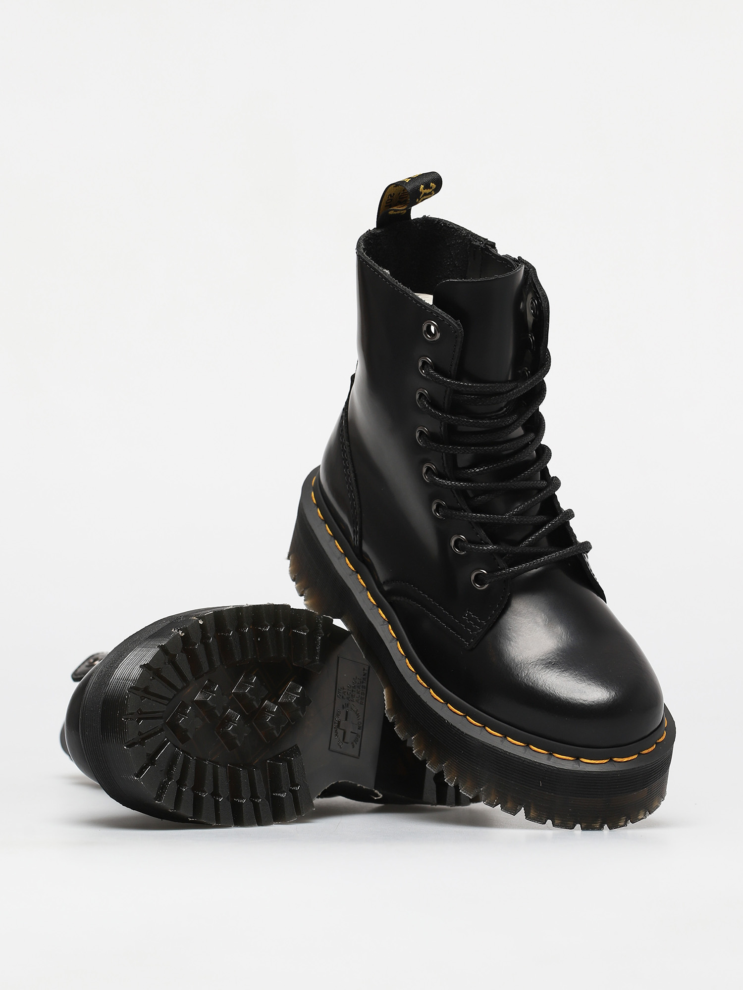Buty Dr. Martens Jadon (polished smooth black)