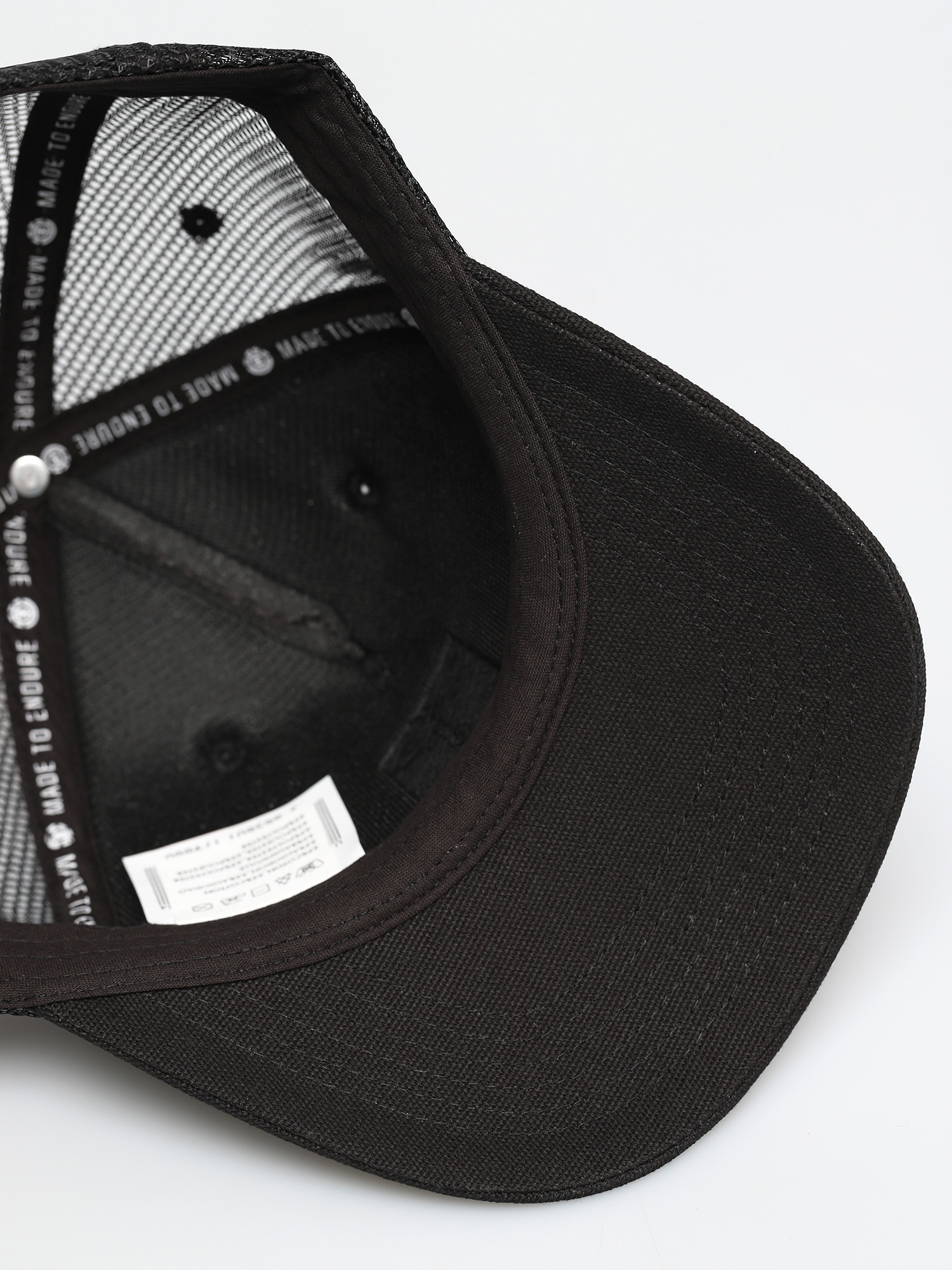 Czapka z daszkiem Element Icon Mesh ZD (all black)