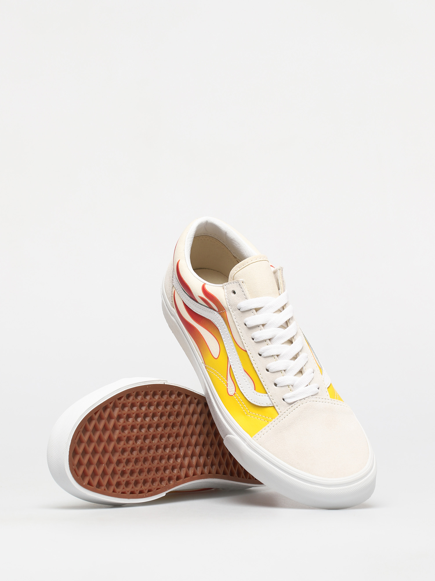 Buty Vans Old Skool (flame/tr wht/classic wht)