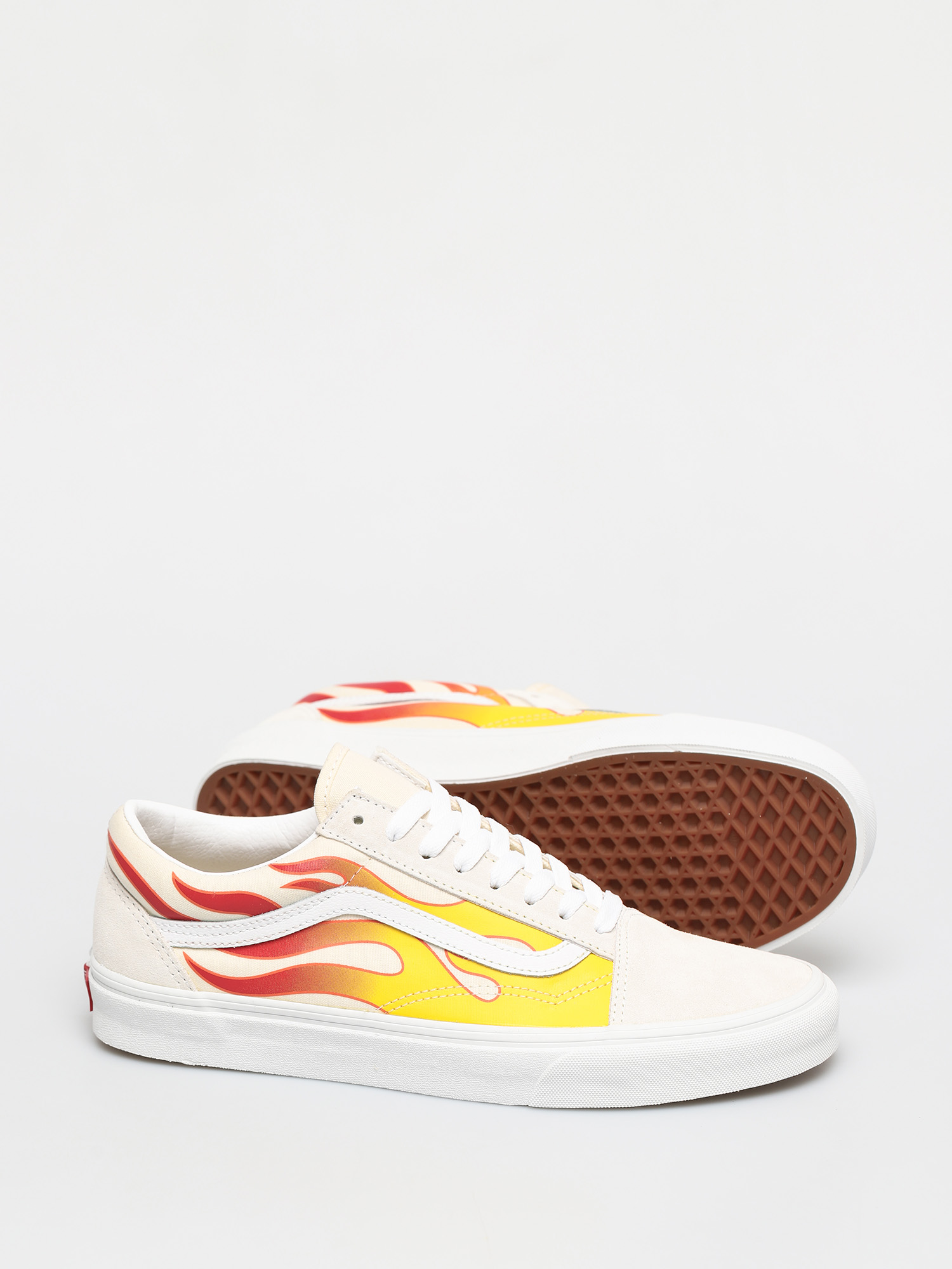 Buty Vans Old Skool (flame/tr wht/classic wht)