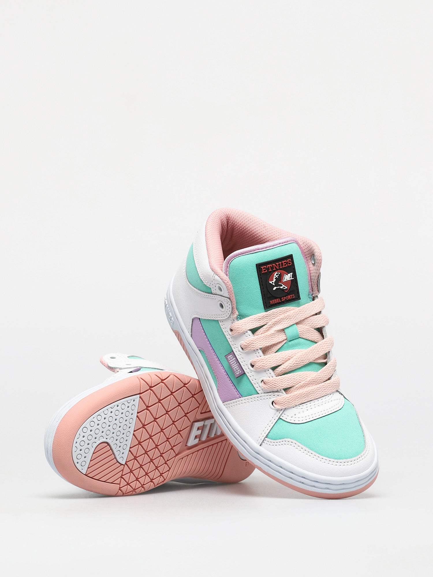 Buty Etnies Mc Rap High Wmn (white/green)