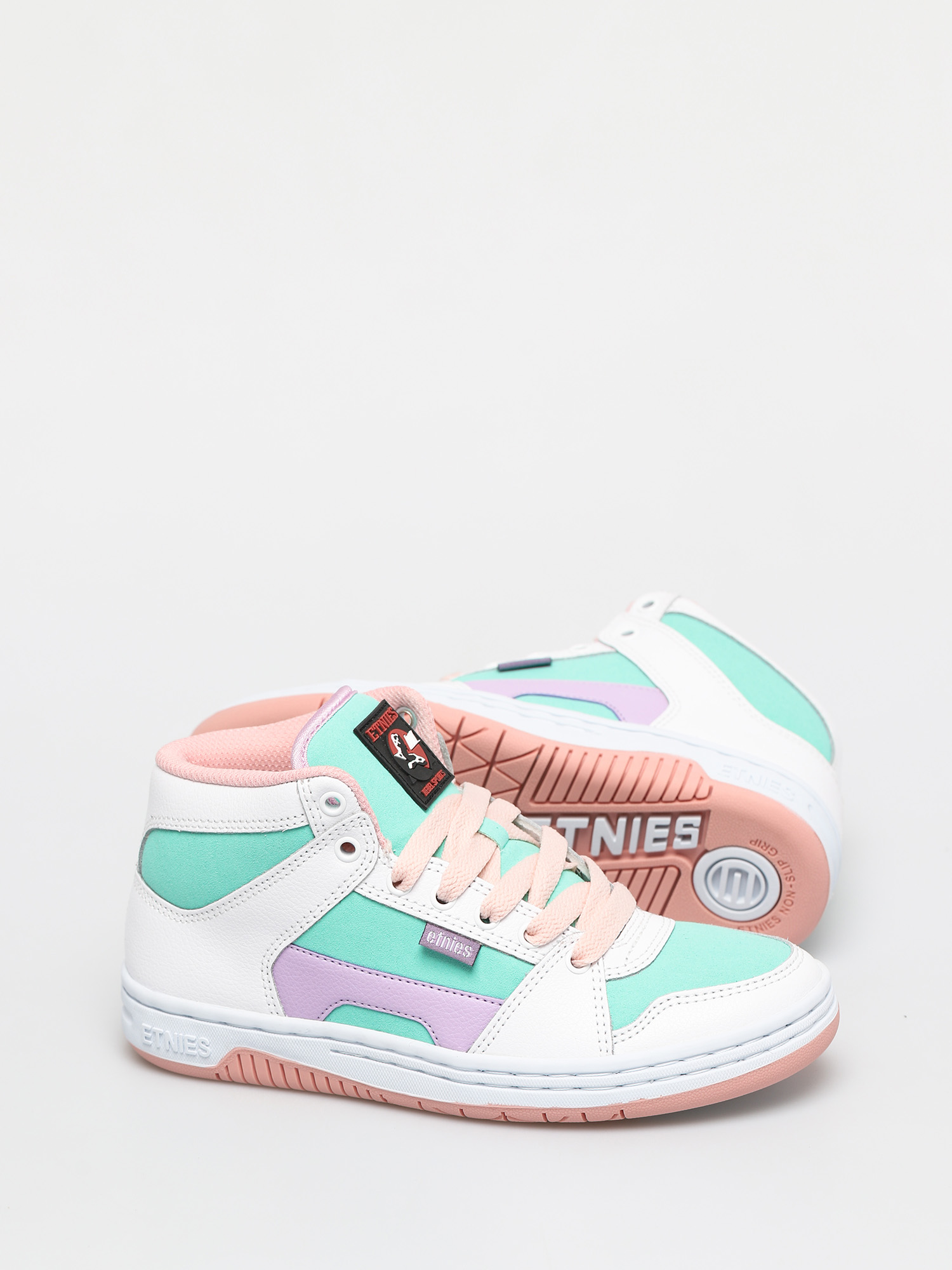 Buty Etnies Mc Rap High Wmn (white/green)