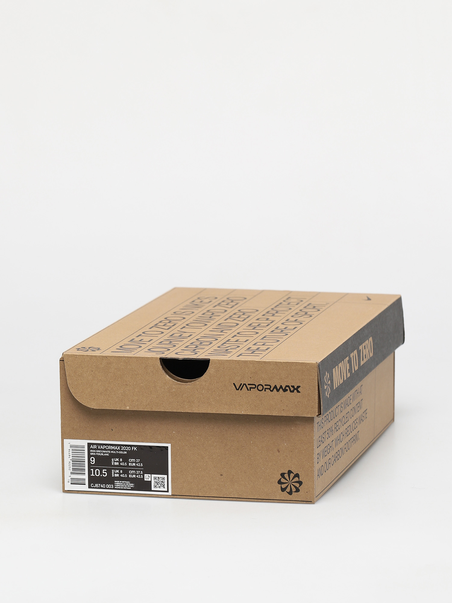 Buty Nike Air Vapormax 2020 Fk (iron grey/white multi color)