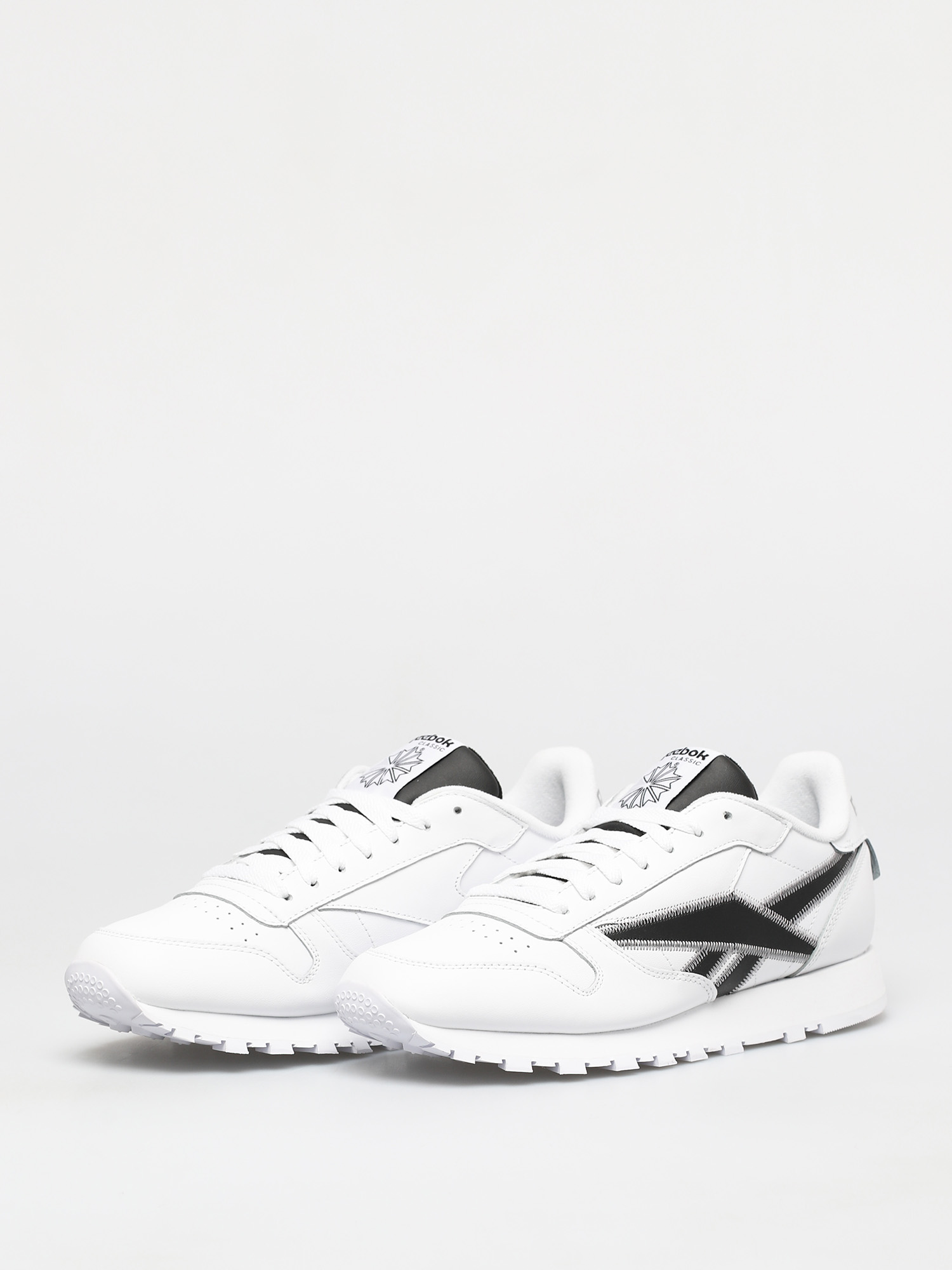 Buty Reebok Classic Leather (white/black/msilve)