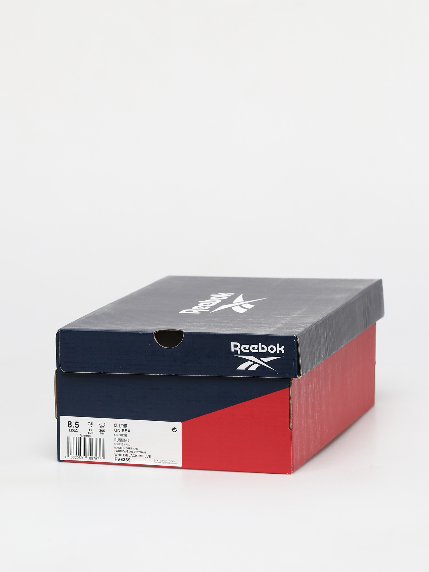 Buty Reebok Classic Leather (white/black/msilve)