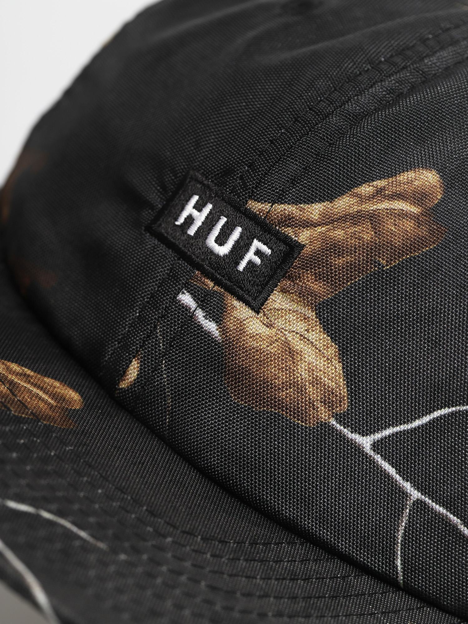 Czapka z daszkiem HUF Realtree 6 Panel ZD (realtree black)