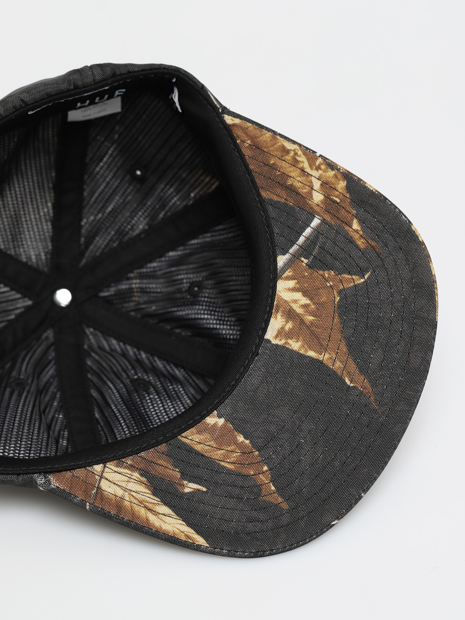 Czapka z daszkiem HUF Realtree 6 Panel ZD (realtree black)