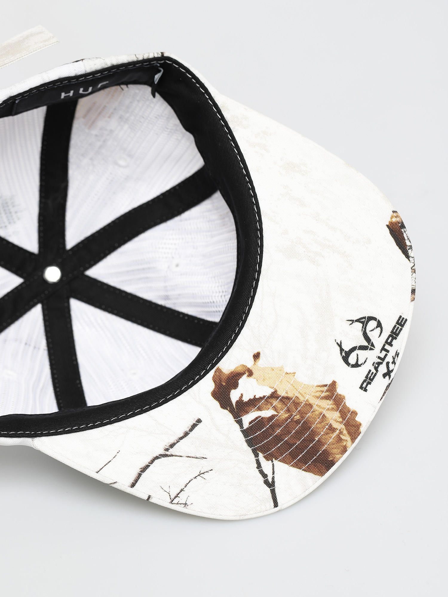 Czapka z daszkiem HUF Realtree 6 Panel ZD (realtree white)