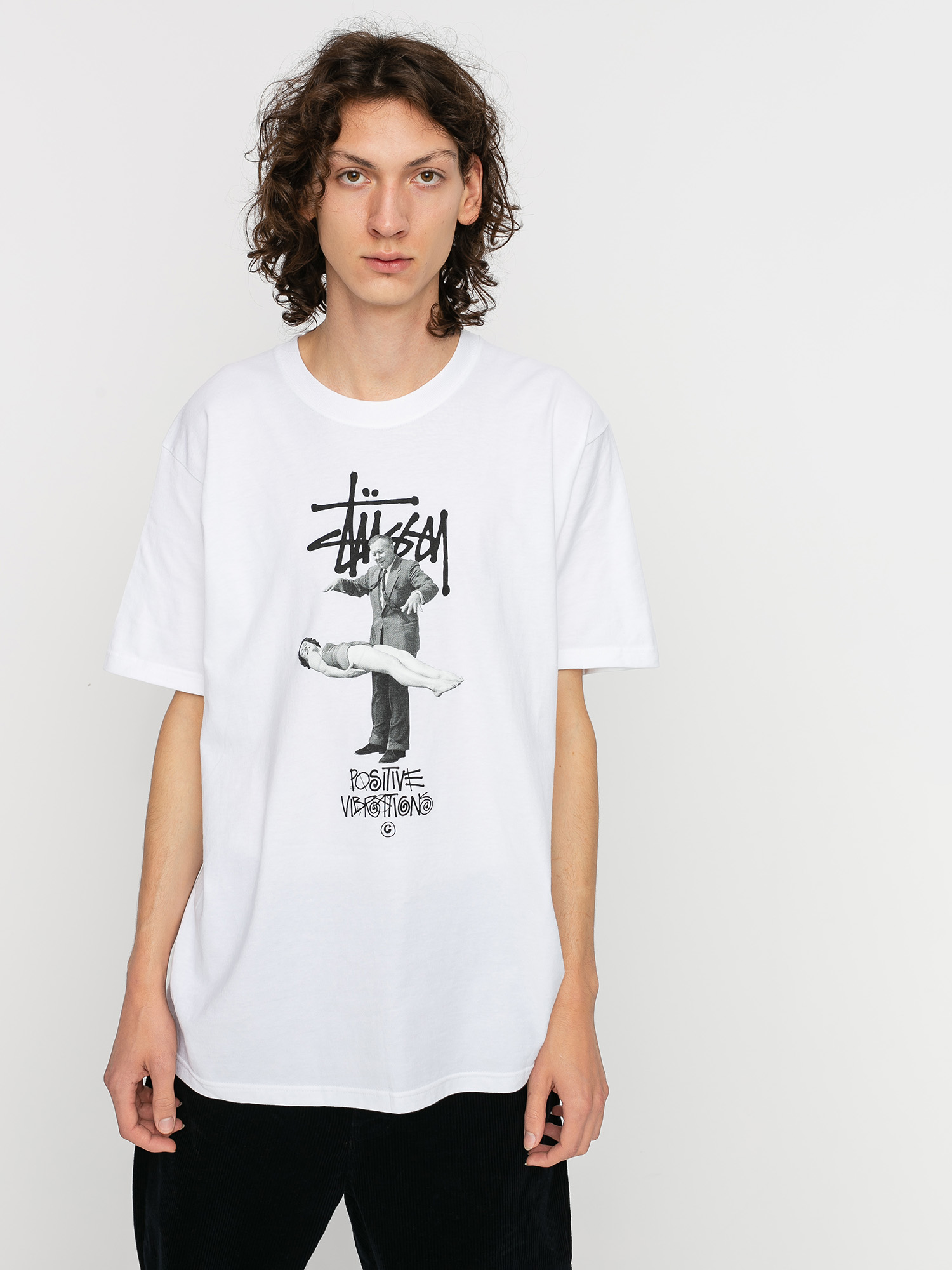 T-shirt Stussy Levitate (white)