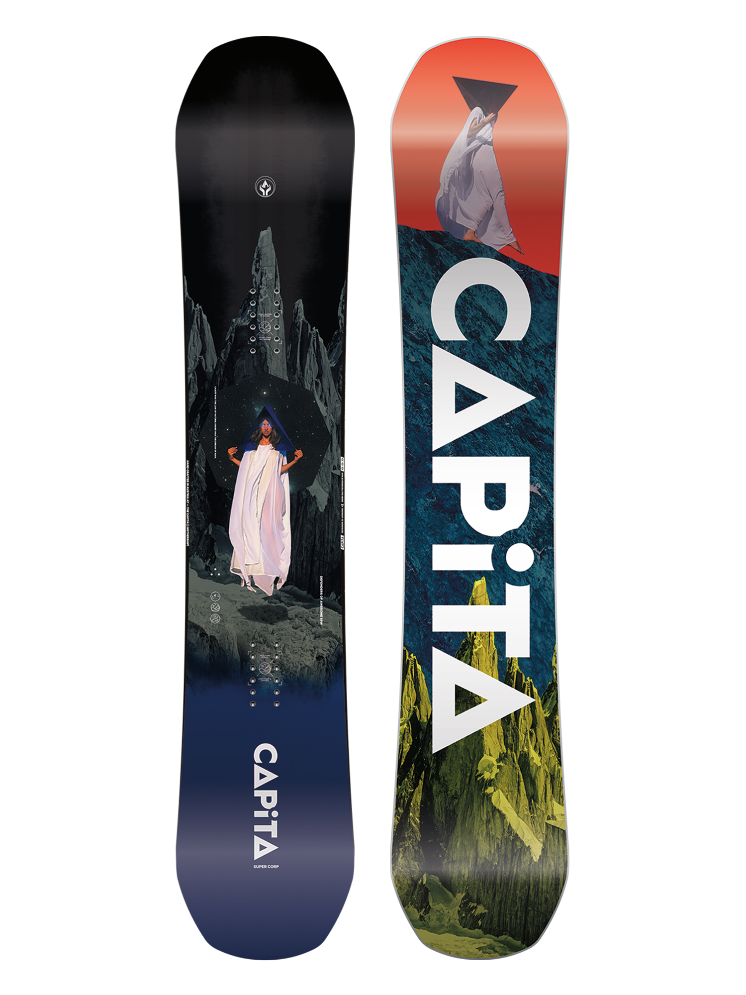 Deska snowboardowa Capita Defenders Of Awesome - wielobarwny