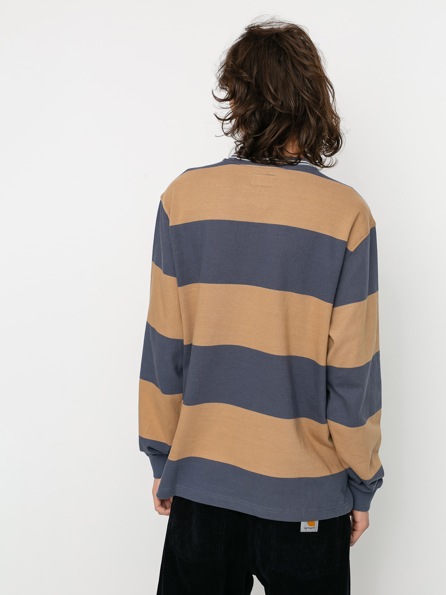 Longsleeve Stussy Moore Stripe (navy)