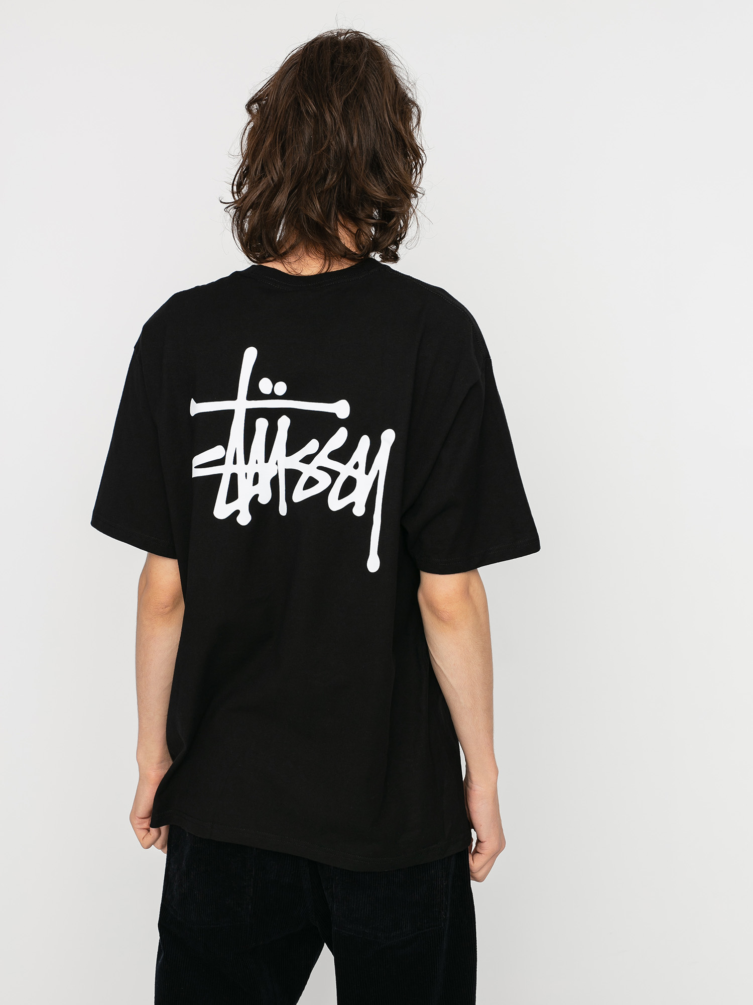 T-shirt Stussy Basic Stussy (black)
