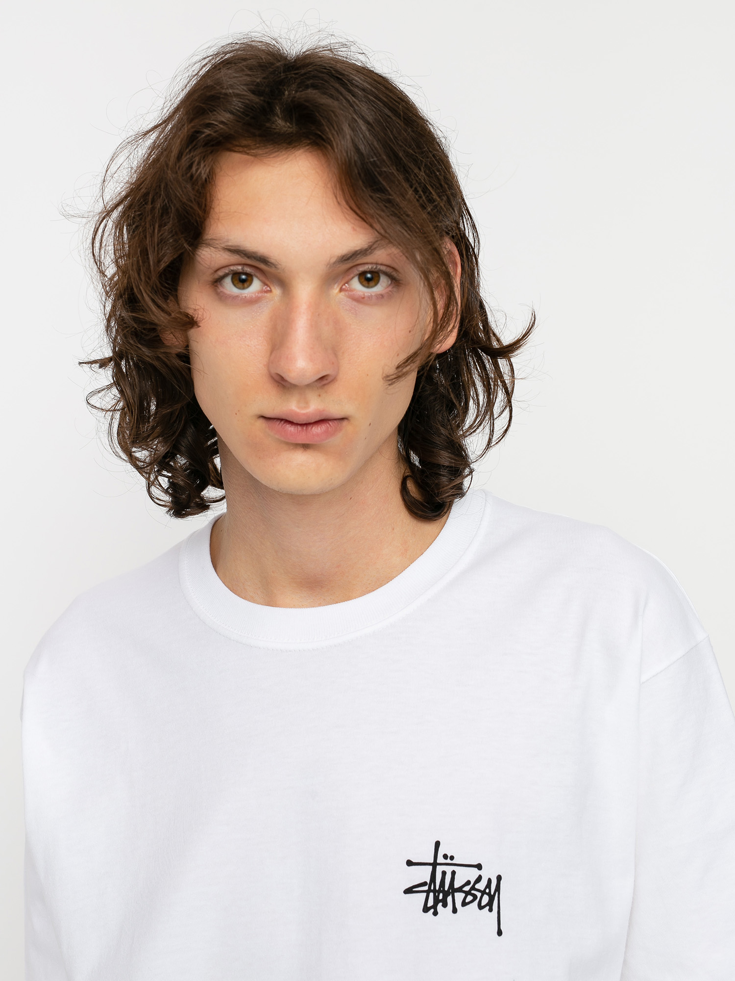 T-shirt Stussy Basic Stussy (white)