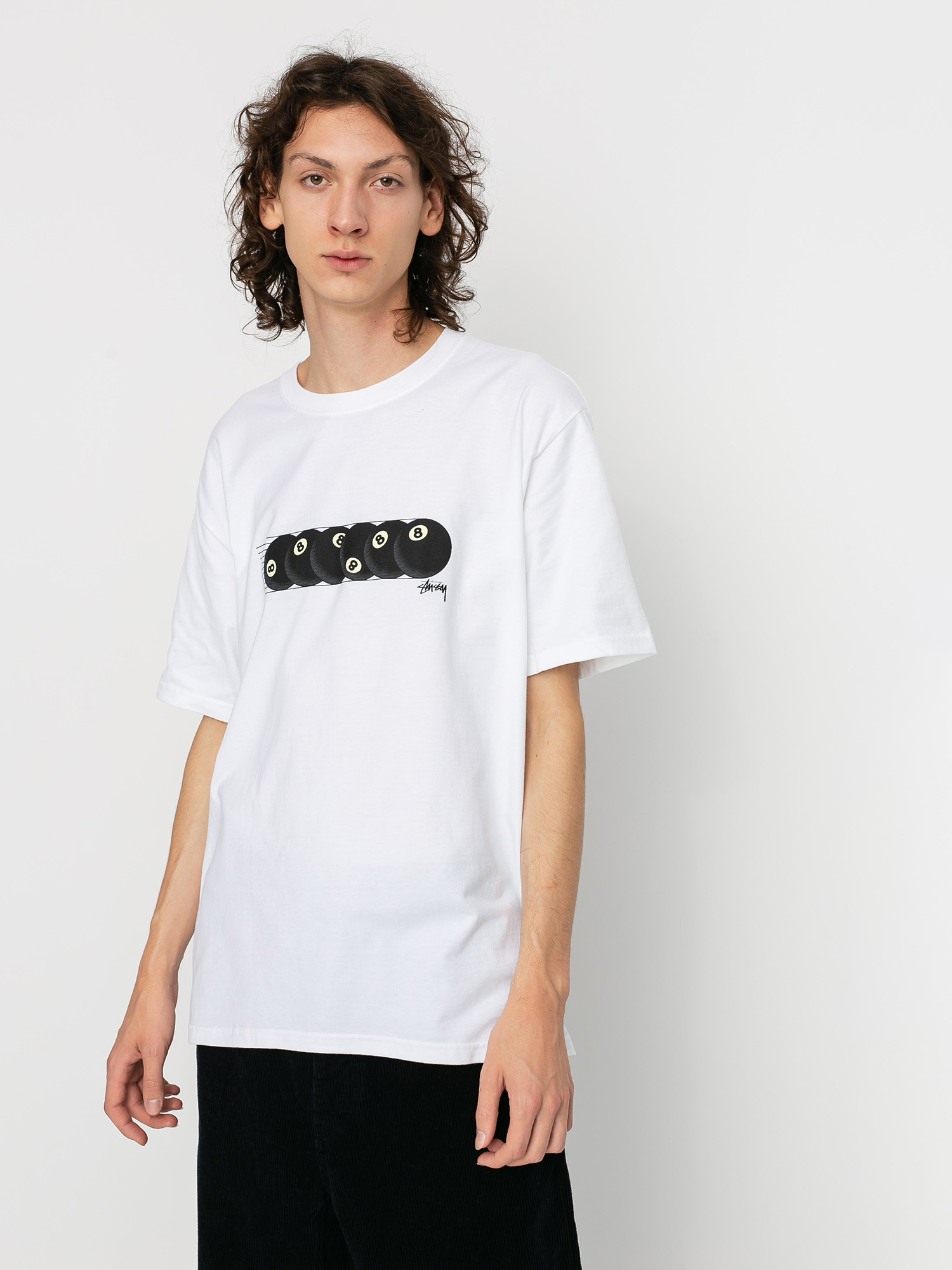 T-shirt Stussy Rollin (white)