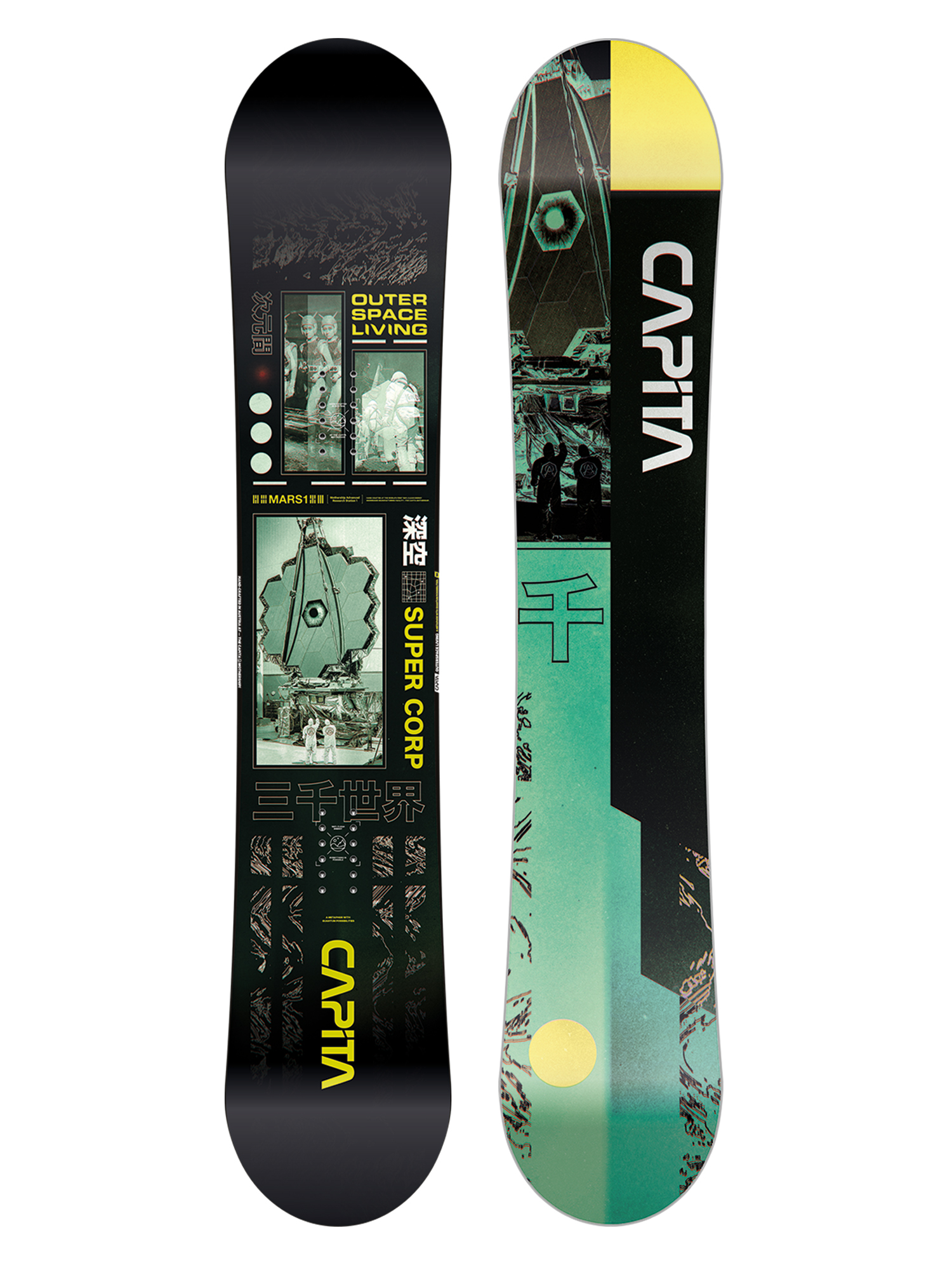 Męska Deska snowboardowa Capita Outerspace Living