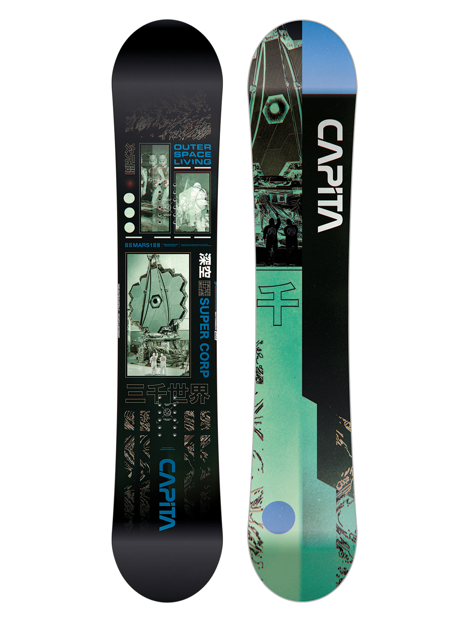 Męska Deska snowboardowa Capita Outerspace Living