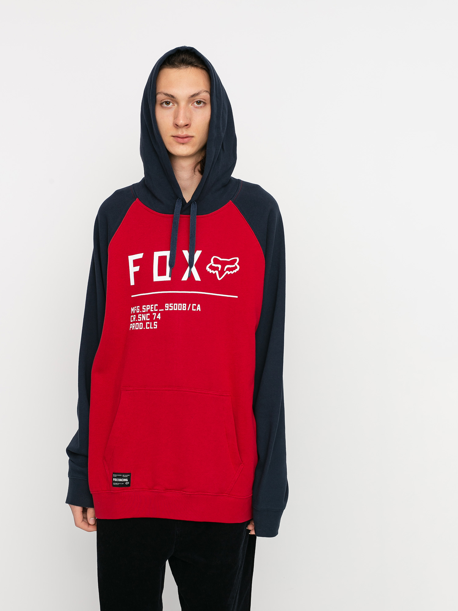 Bluza z kapturem Fox Non Stop HD (chili)