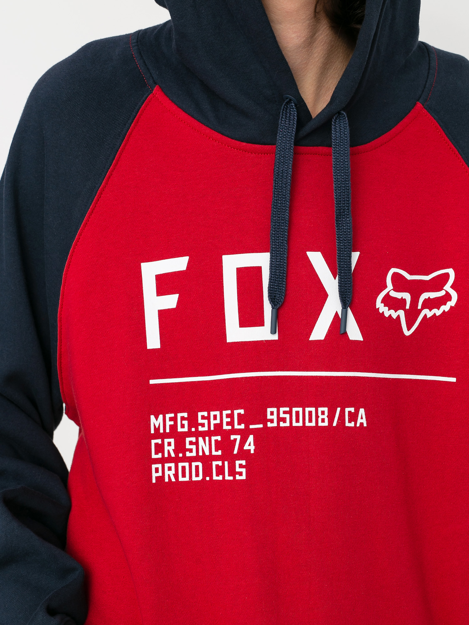 Bluza z kapturem Fox Non Stop HD (chili)