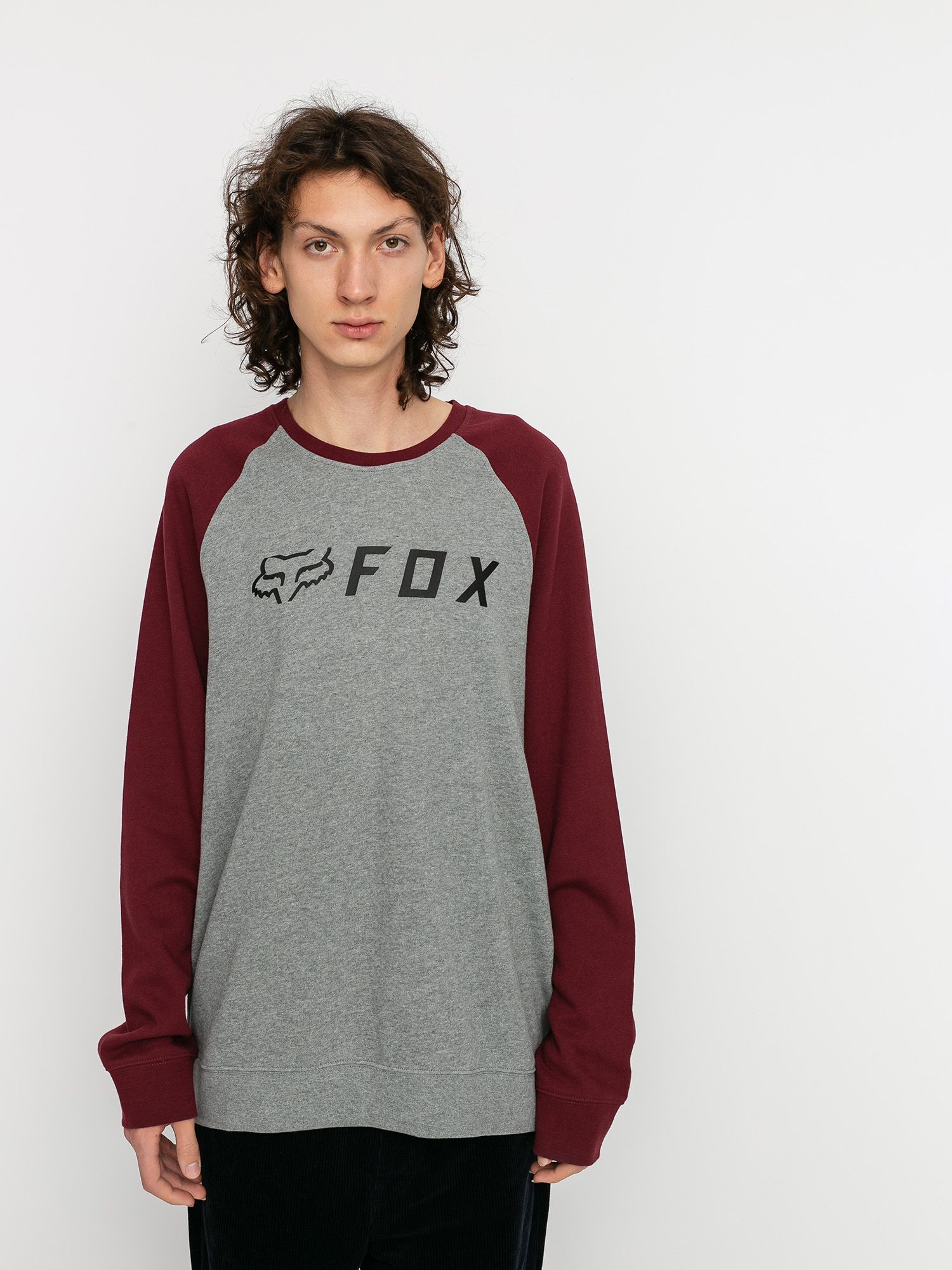 Bluza Fox Apex (gry/rd)