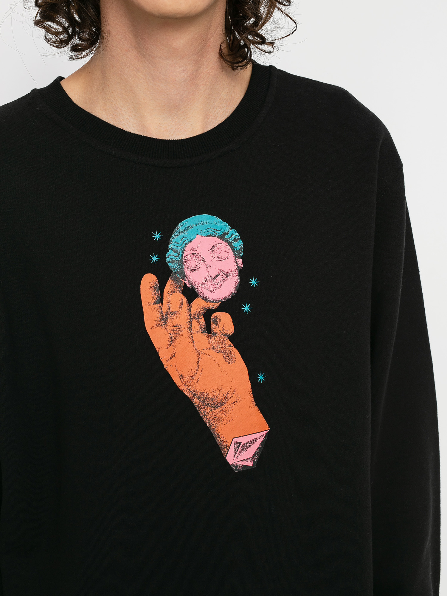 Bluza Volcom Fa Crew (black)