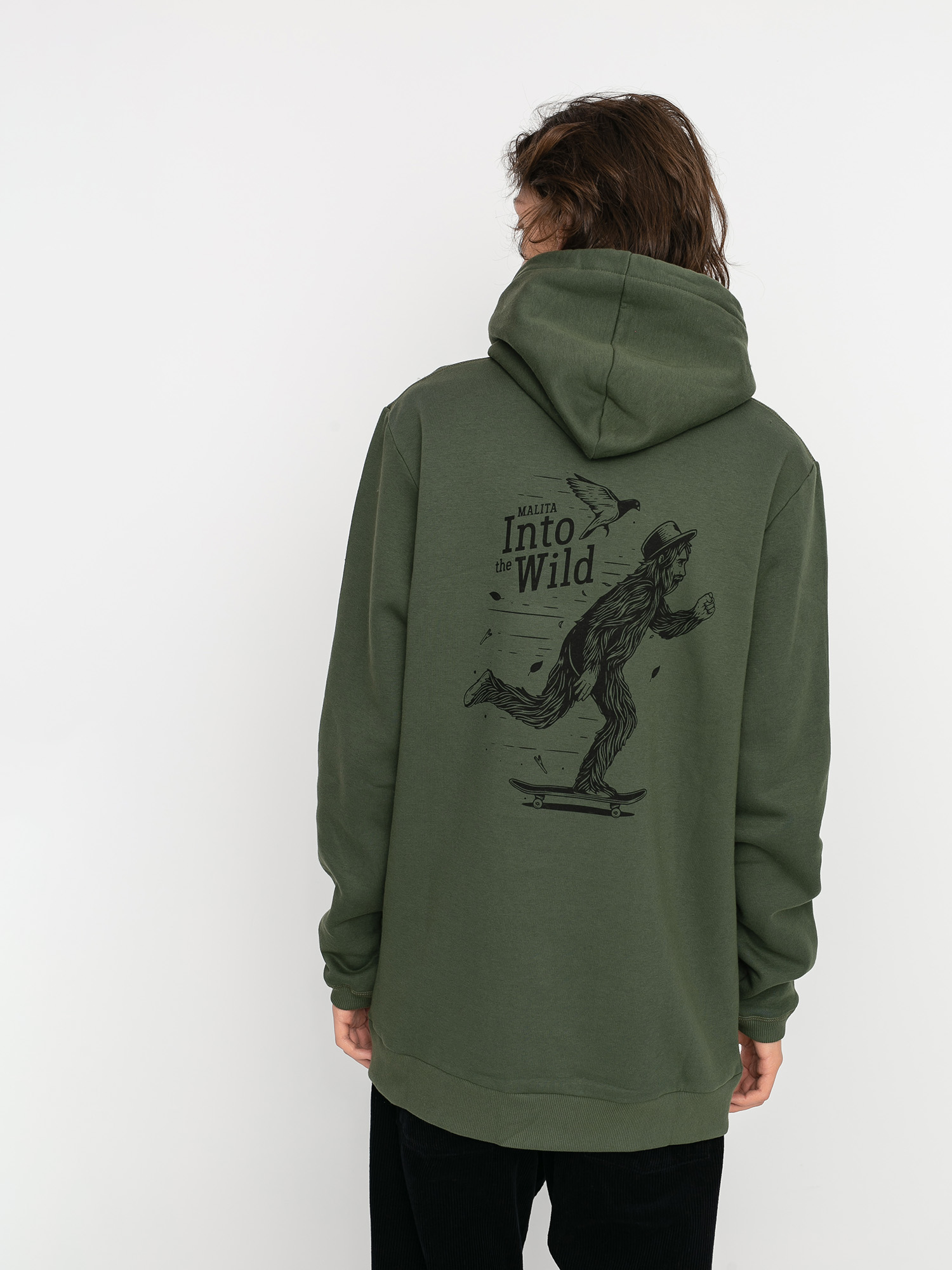 Bluza z kapturem Malita Skate HD (wild khaki)