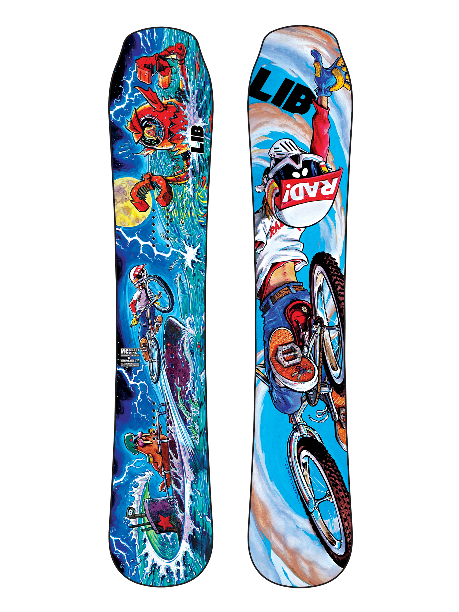 Męska Deska snowboardowa Lib Tech Mc Snake Kink