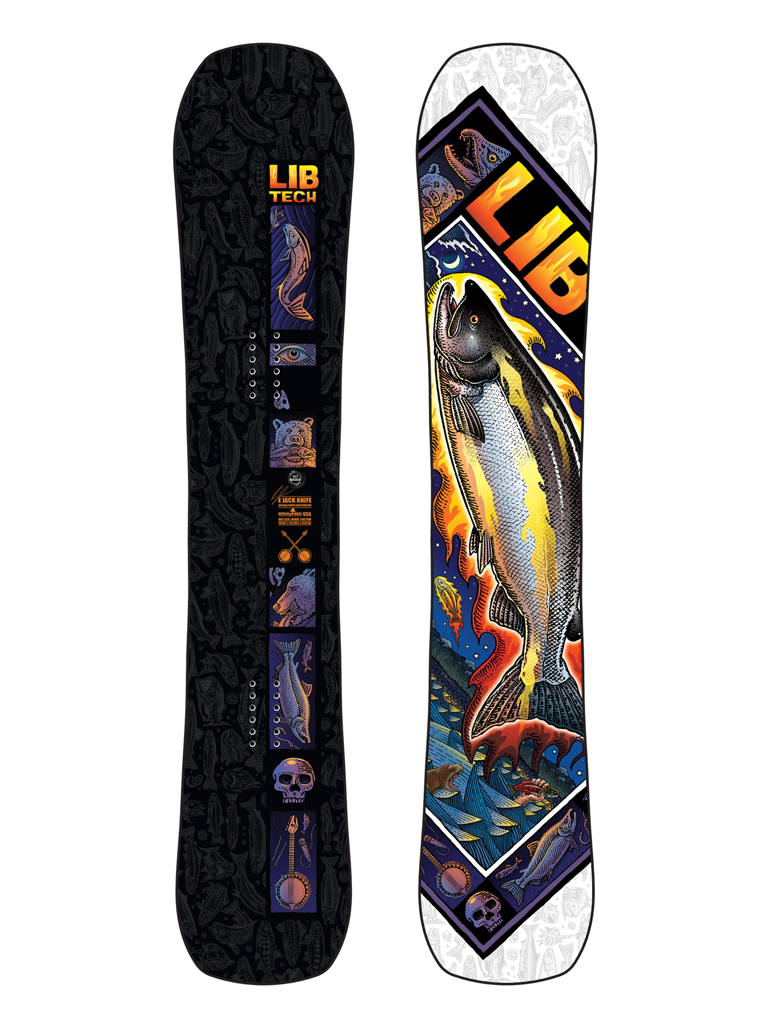 Męska Deska snowboardowa Lib Tech Ejack Knife