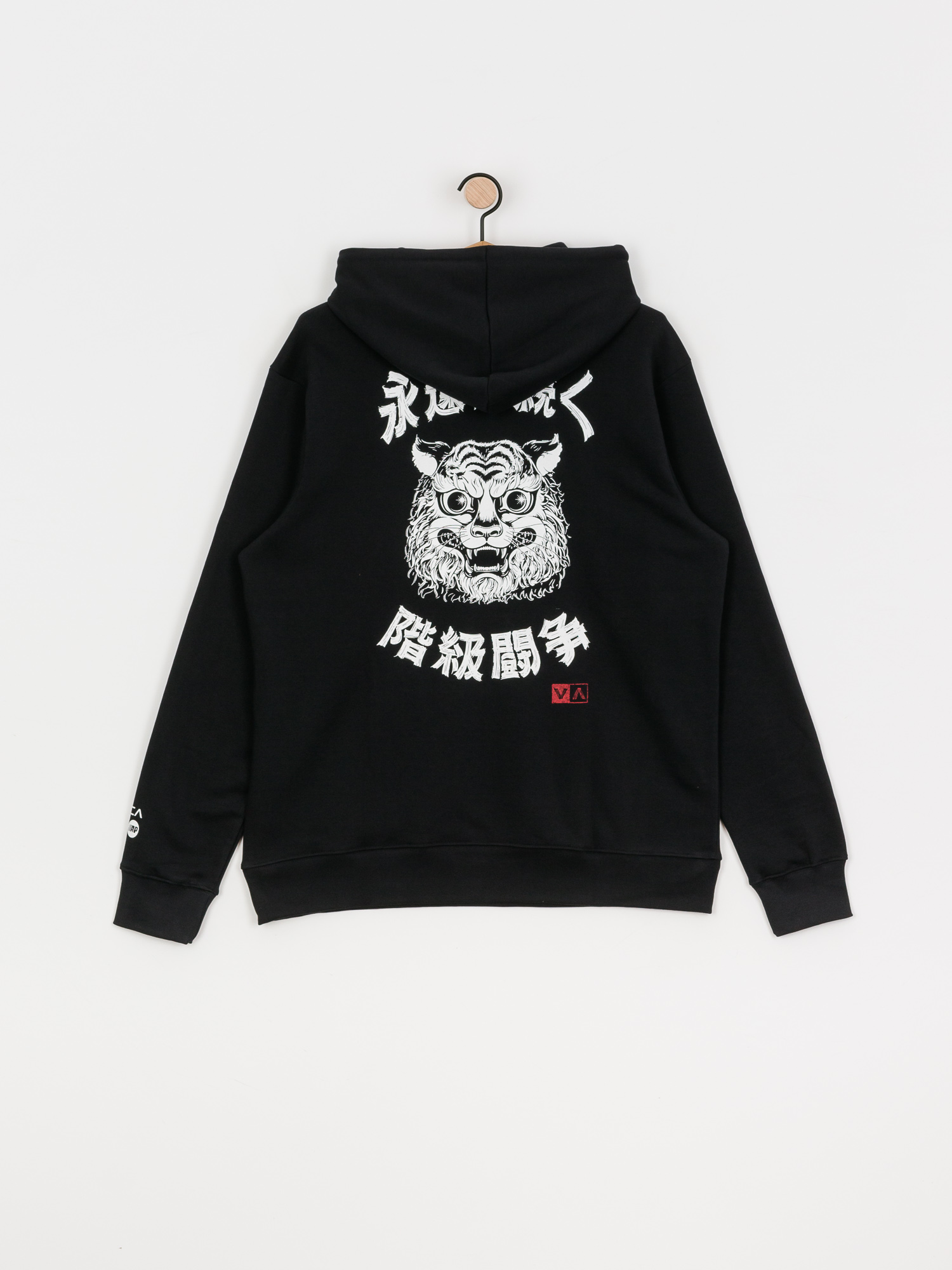 Bluza z kapturem RVCA Tiger Stare HD (black)