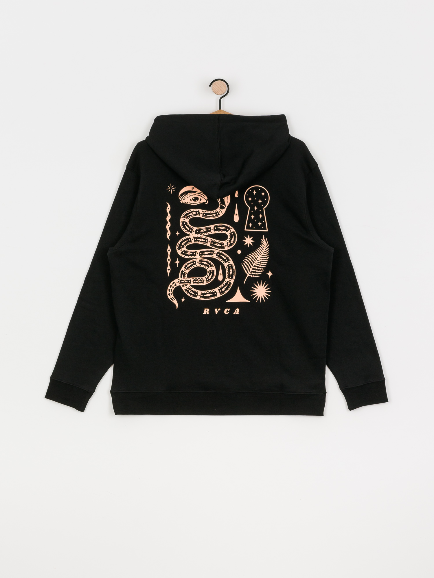 Bluza z kapturem RVCA Fauna HD (black)