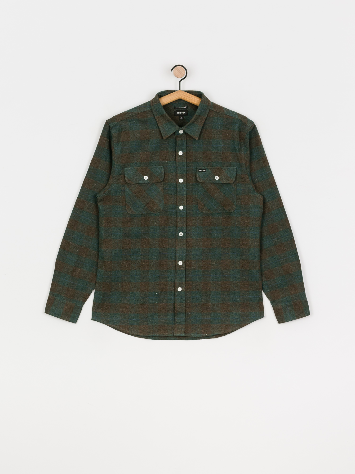 Koszula Brixton Bowery Flannel Ls (ocean)