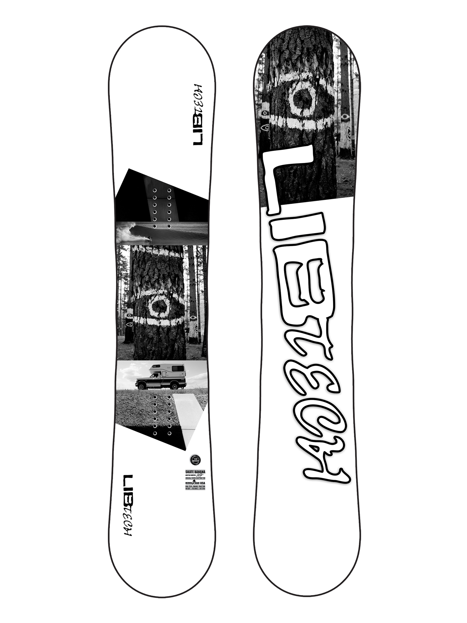Męska Deska snowboardowa Lib Tech Skate Banana (sweeten)