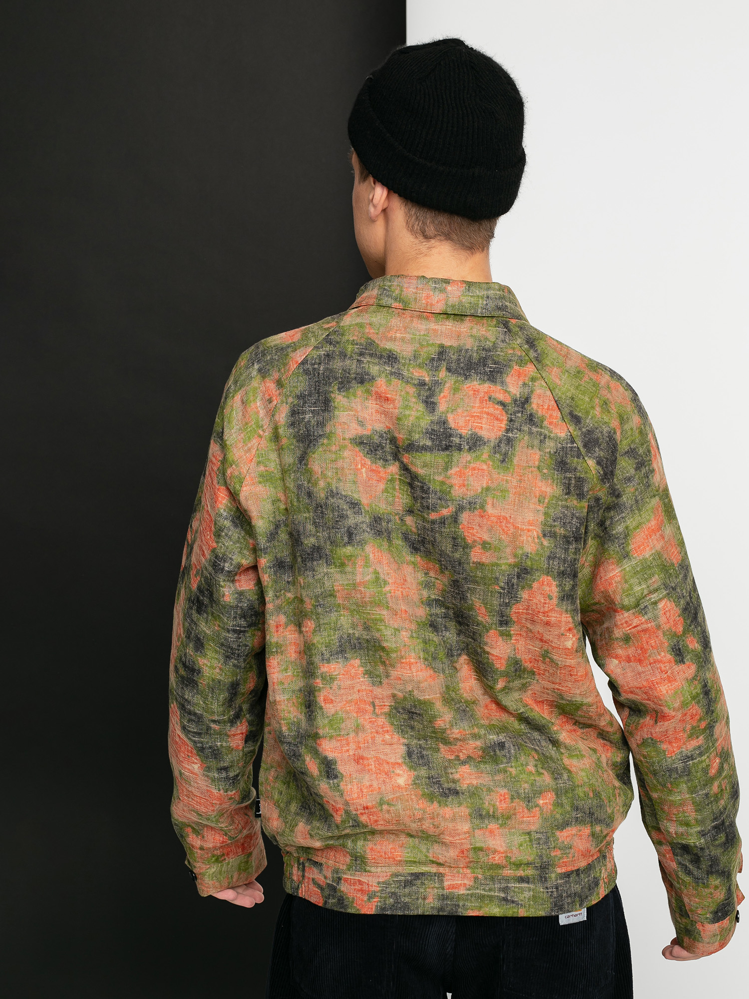 Kurtka Stussy Reverse Jacquard Bryan (floral)