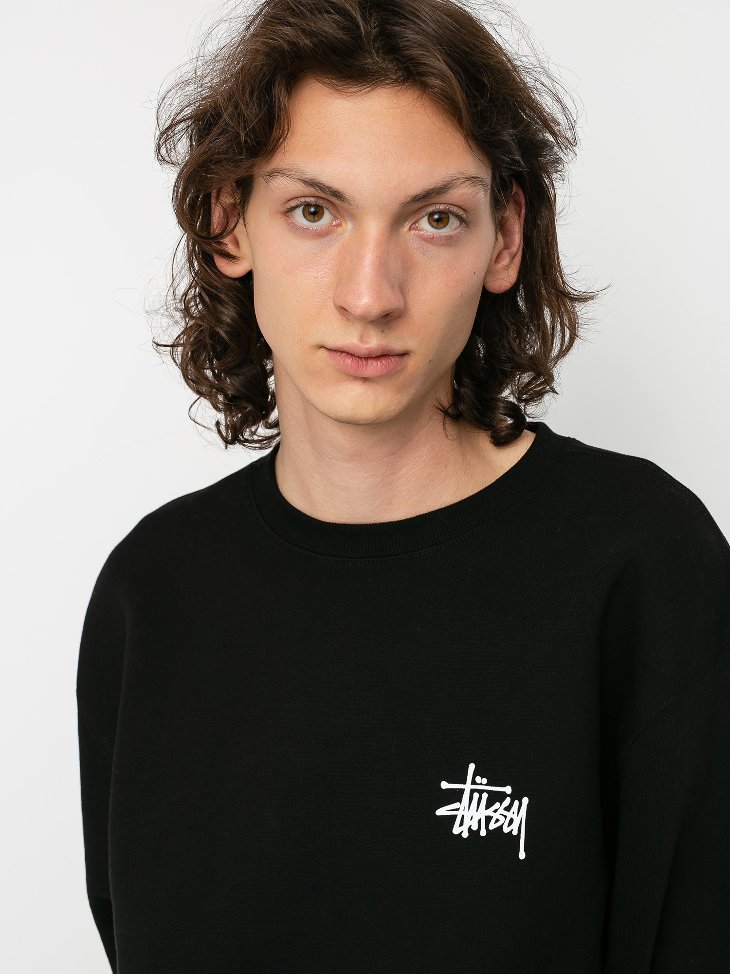 Bluza Stussy Basic Stussy (black)