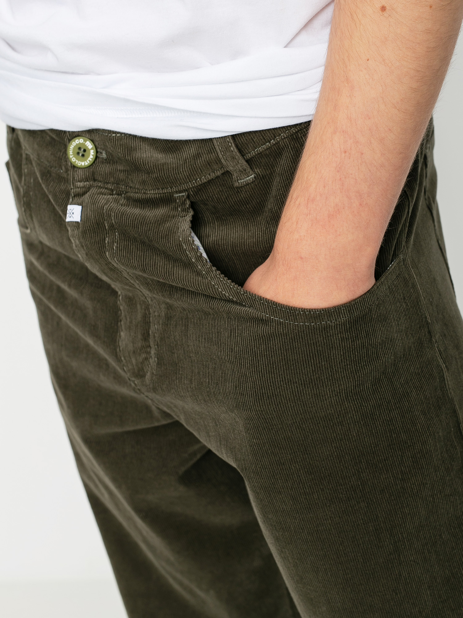 Spodnie Malita Cord 94 (olive)
