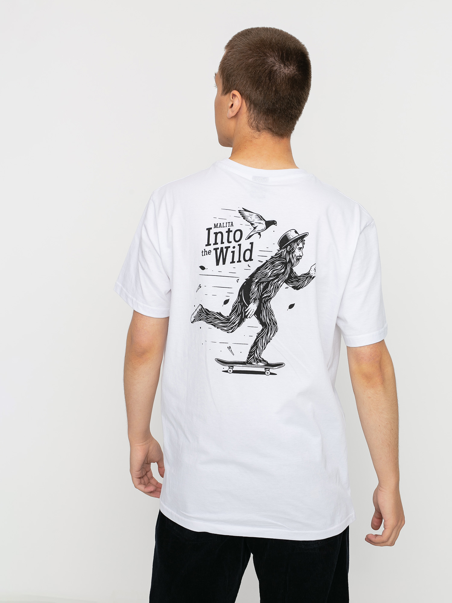 T-shirt Malita Skate (wild white)