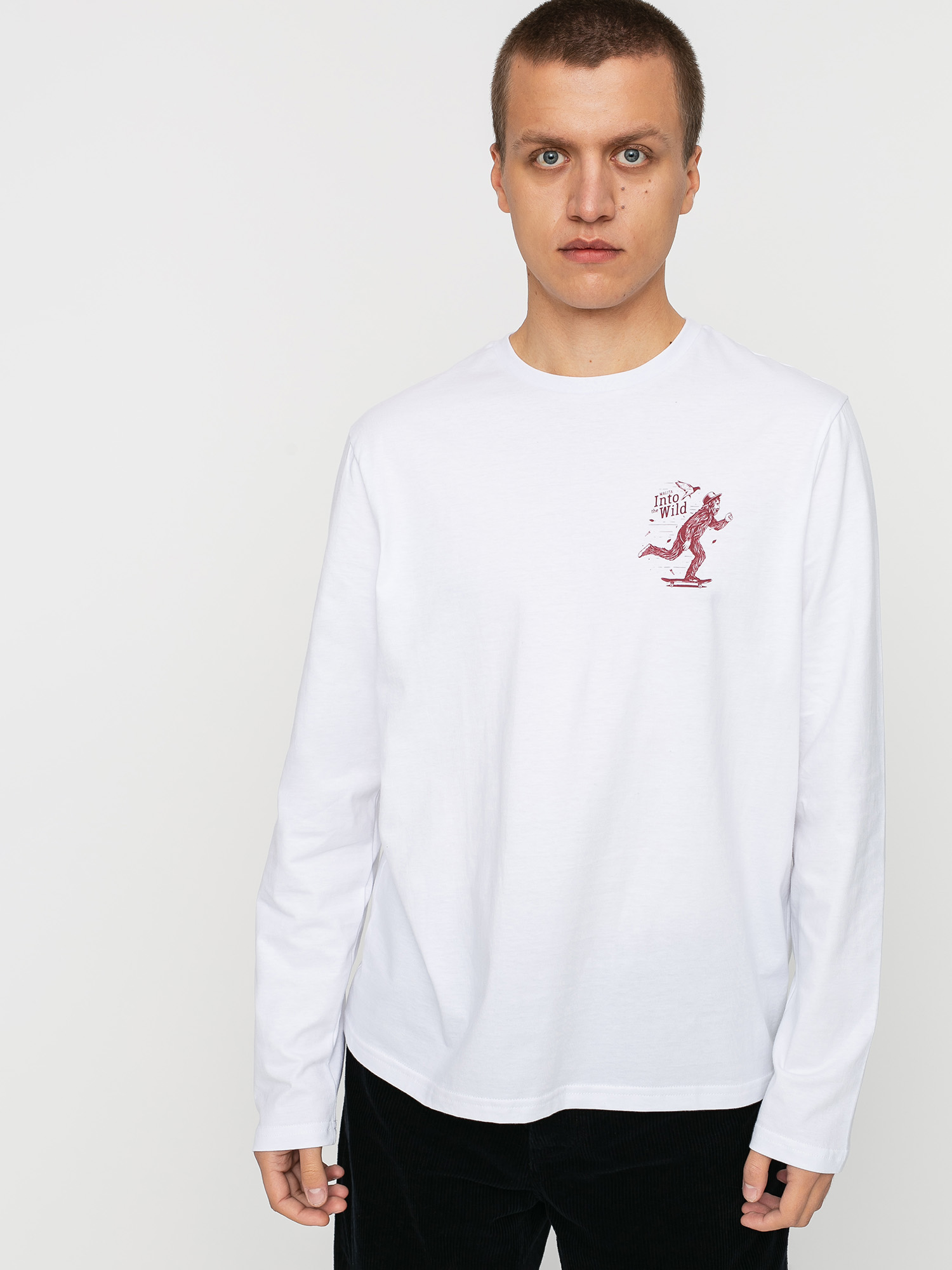 Longsleeve Malita Skate (wild white)