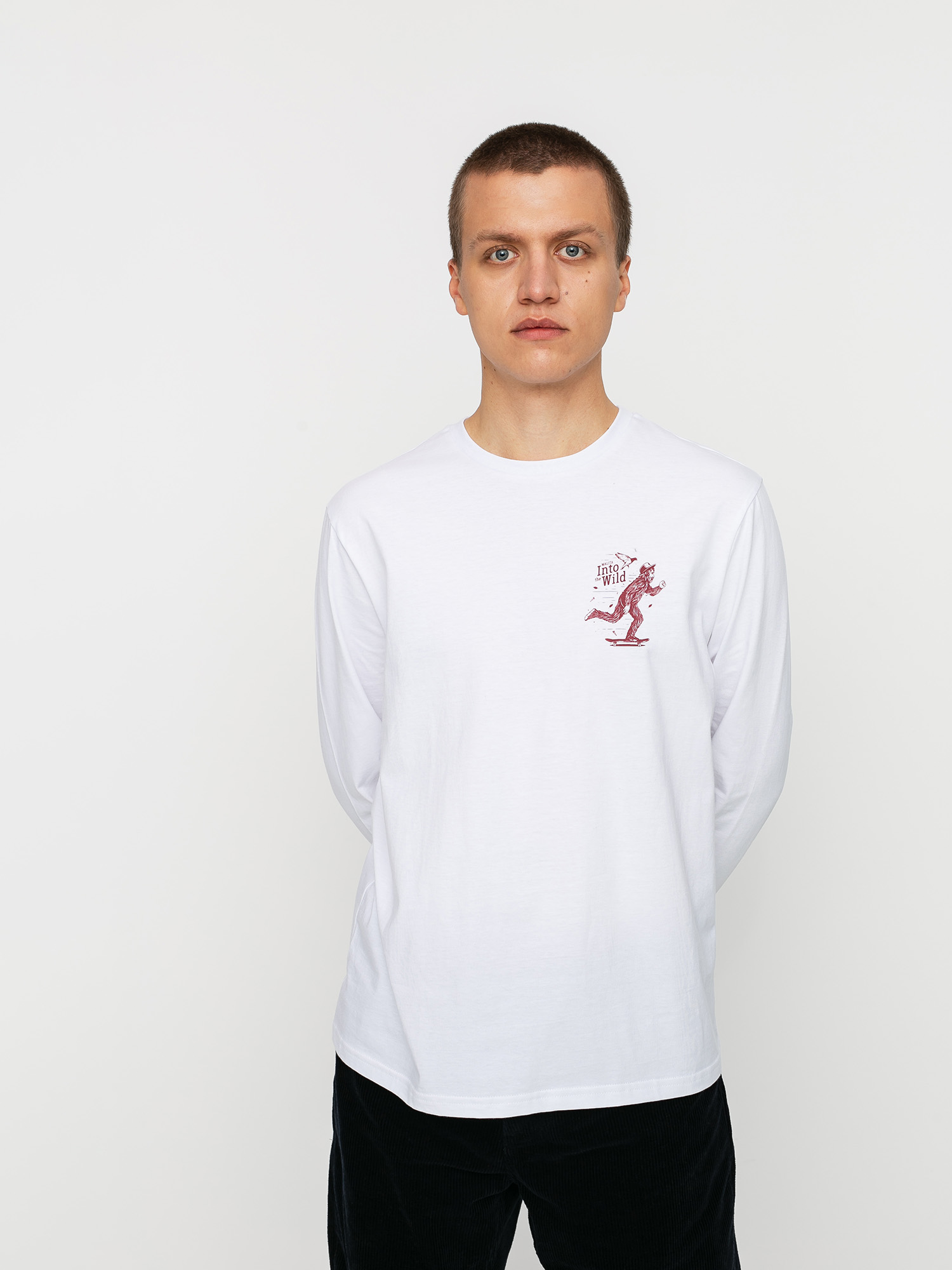 Longsleeve Malita Skate (wild white)