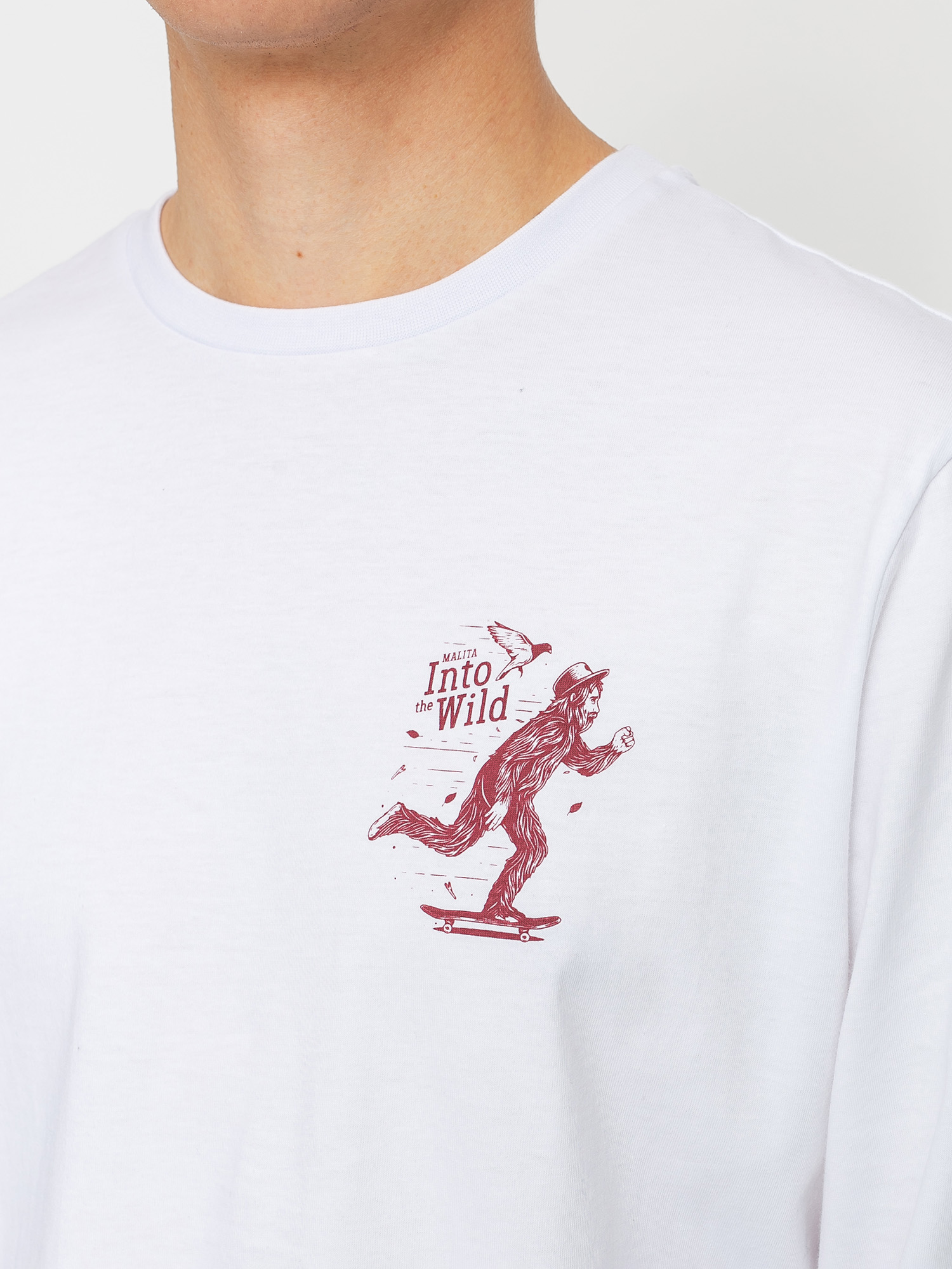 Longsleeve Malita Skate (wild white)