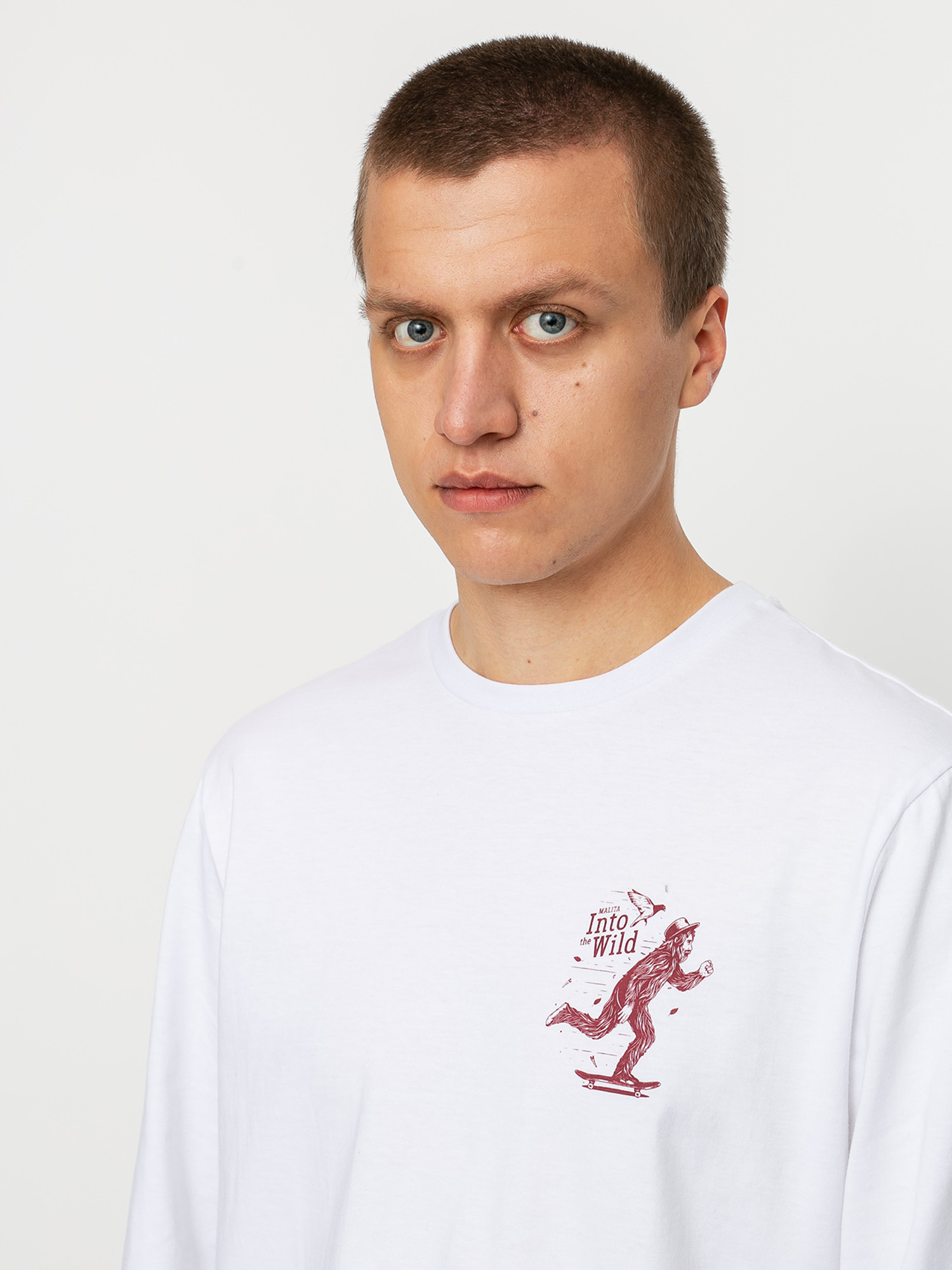 Longsleeve Malita Skate (wild white)