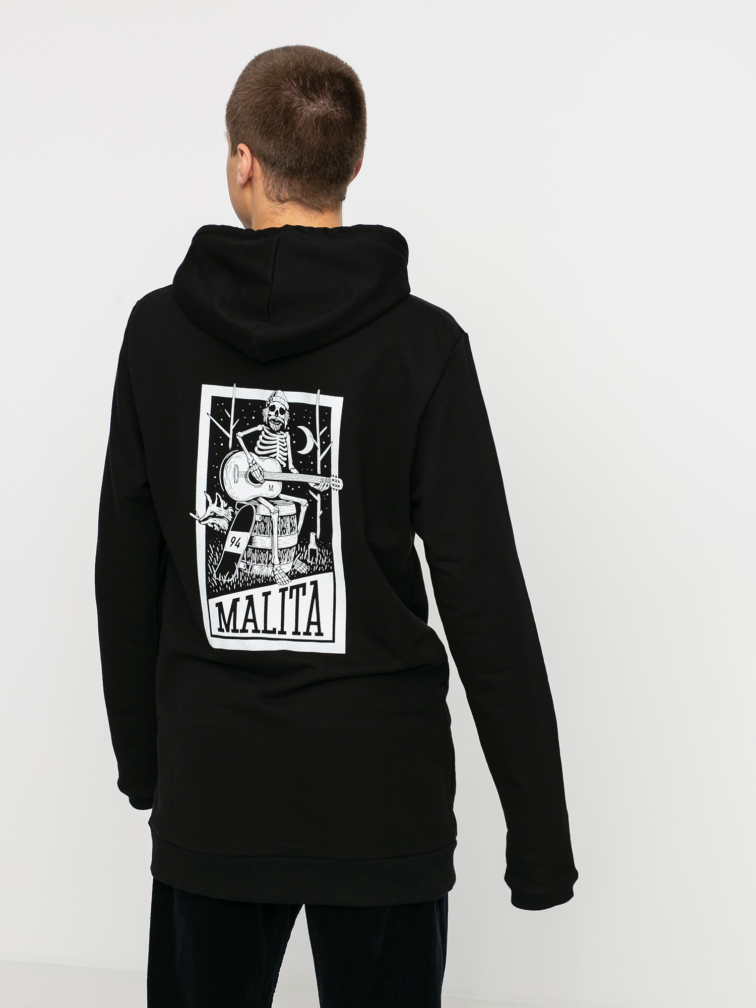 Bluza z kapturem Malita Guitar 94 HD (black)