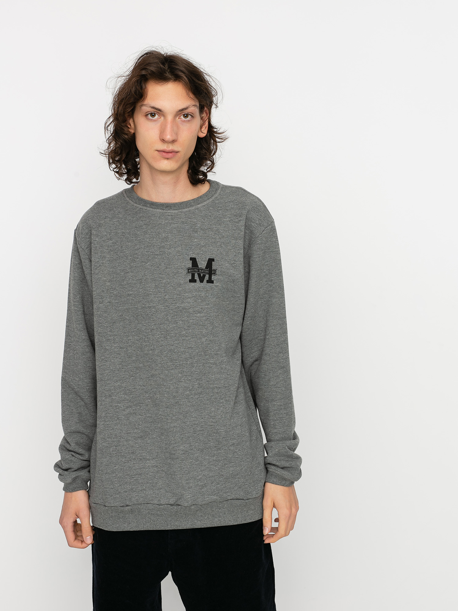 Bluza Malita Logo (heather grey)