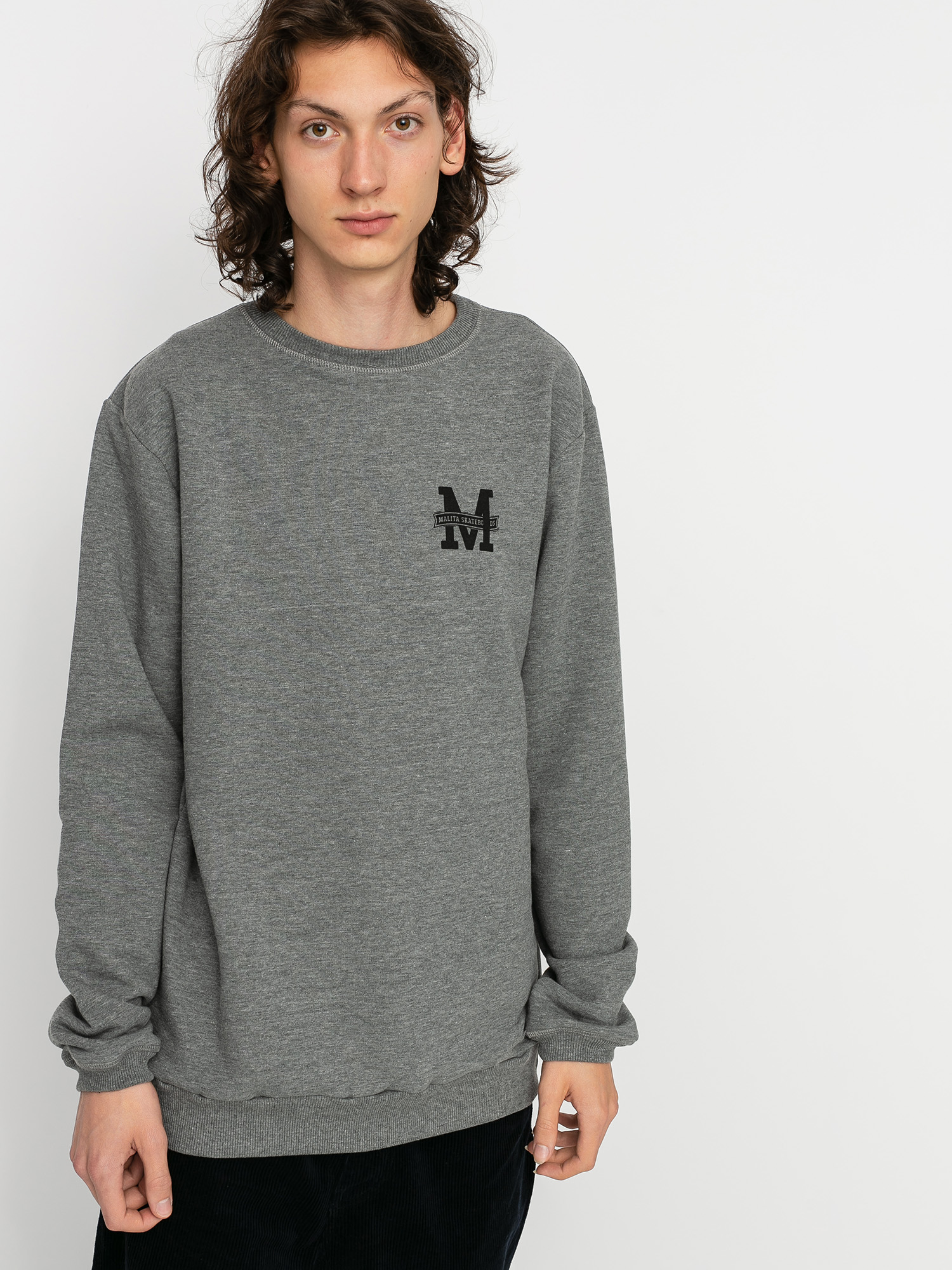 Bluza Malita Logo (heather grey)