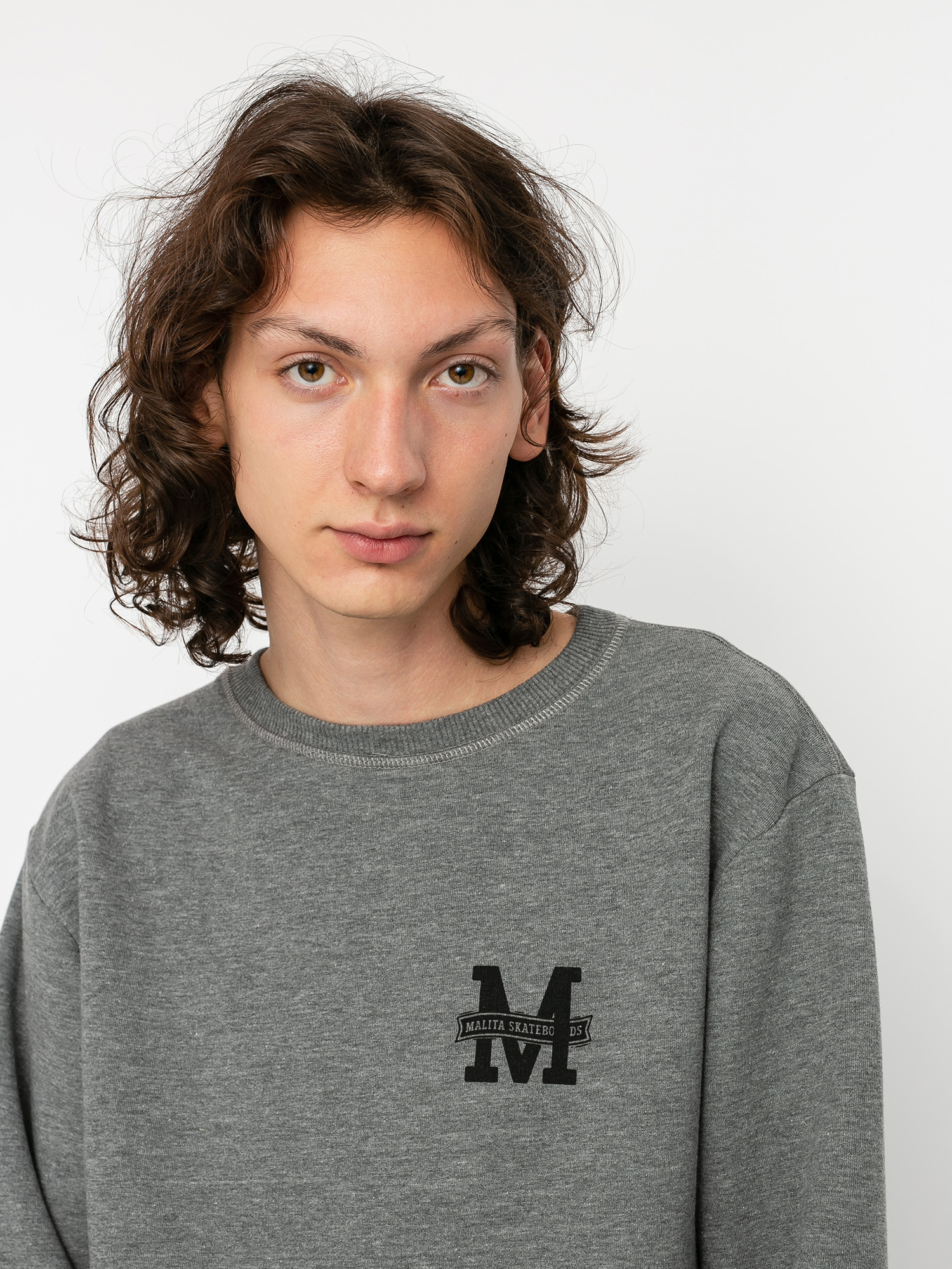 Bluza Malita Logo (heather grey)