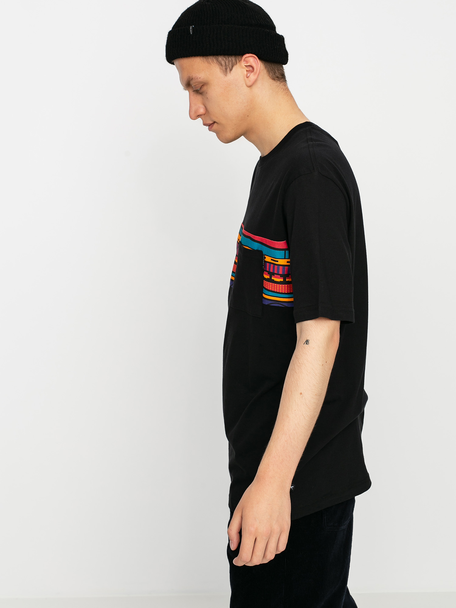 T-shirt Iriedaily Theodore Pocket 2 (black)