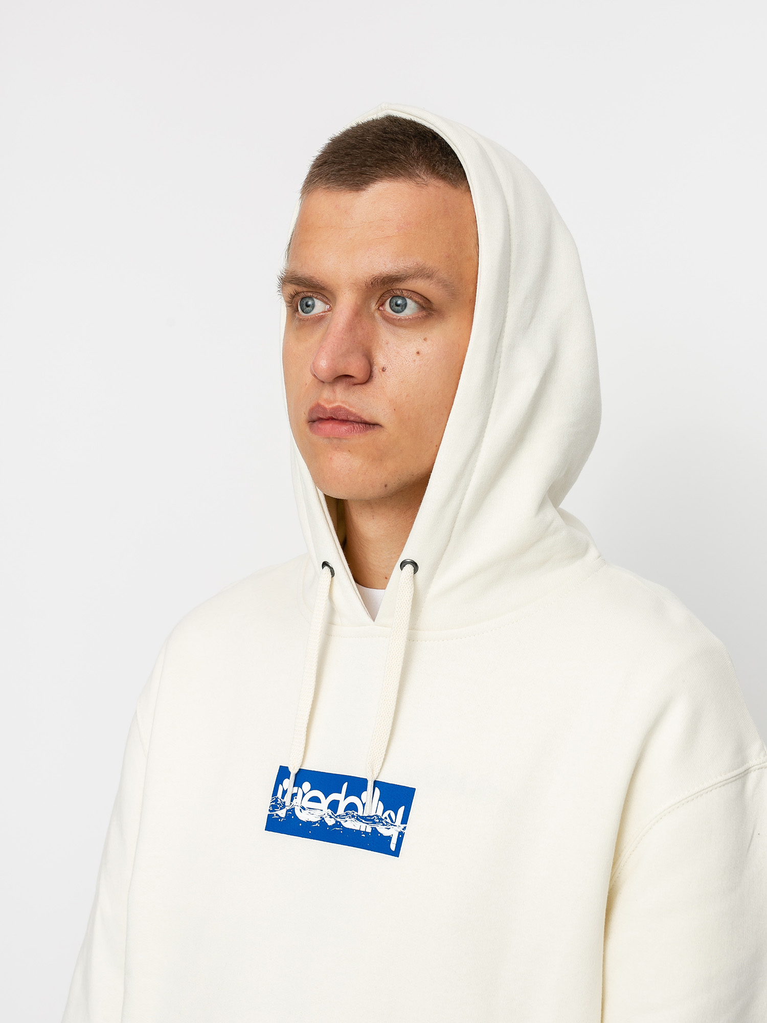 Bluza z kapturem Iriedaily It Matters HD (cream)