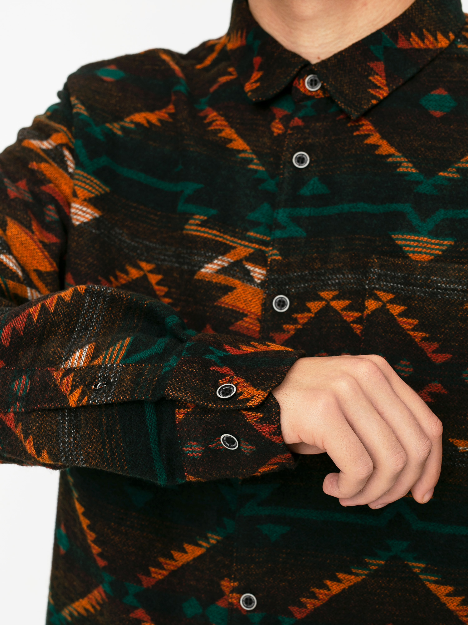 Koszula Iriedaily Santania (petrol red)