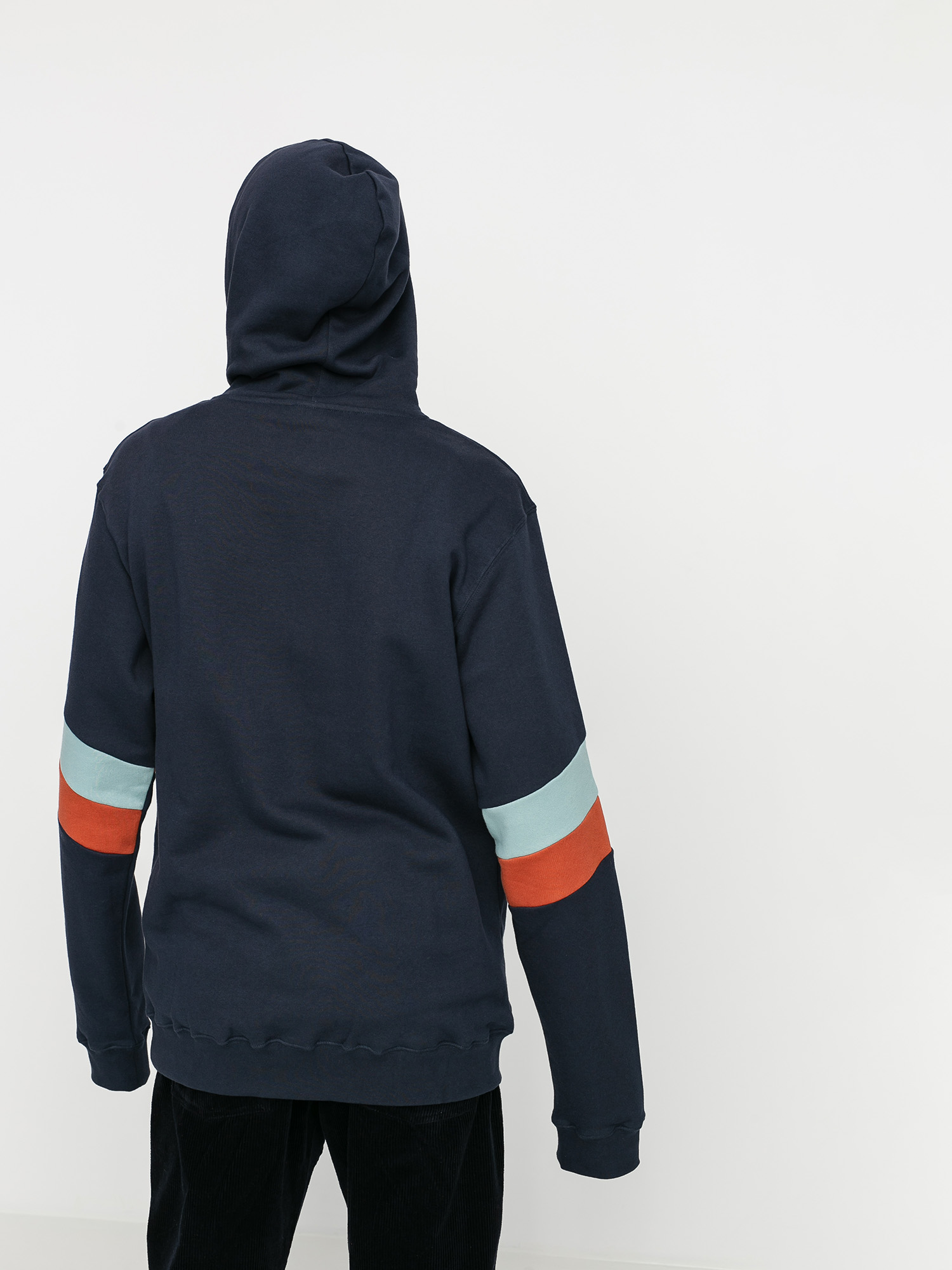 Bluza z kapturem Iriedaily Prime 2 HD (navy orange)