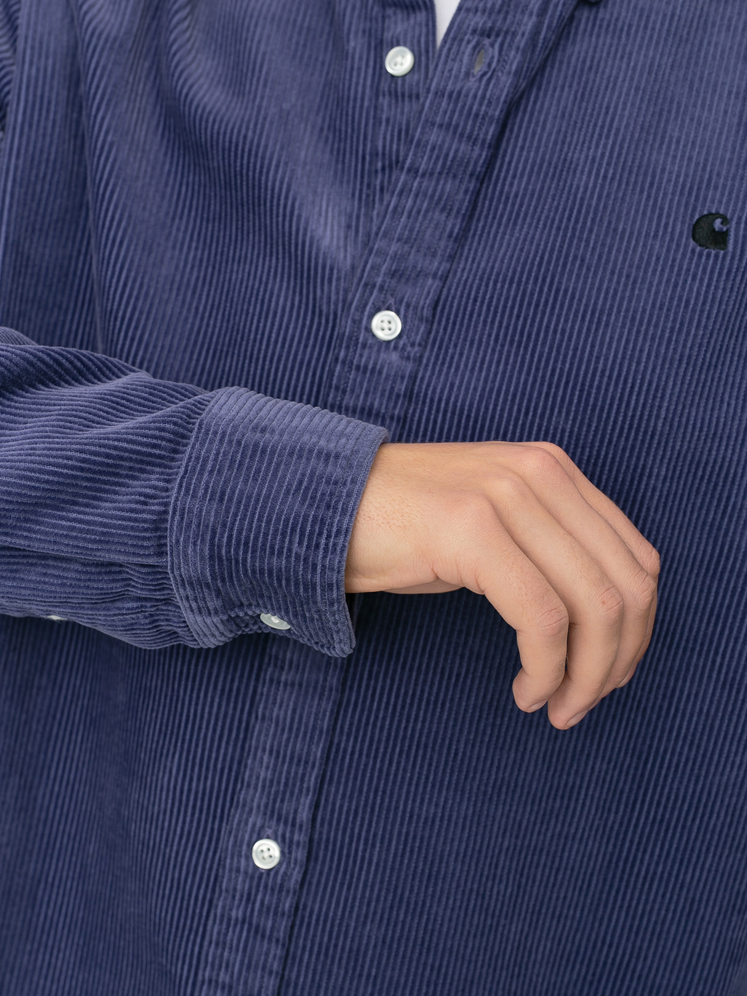 Koszula Carhartt WIP Madison Cord (cold viola)