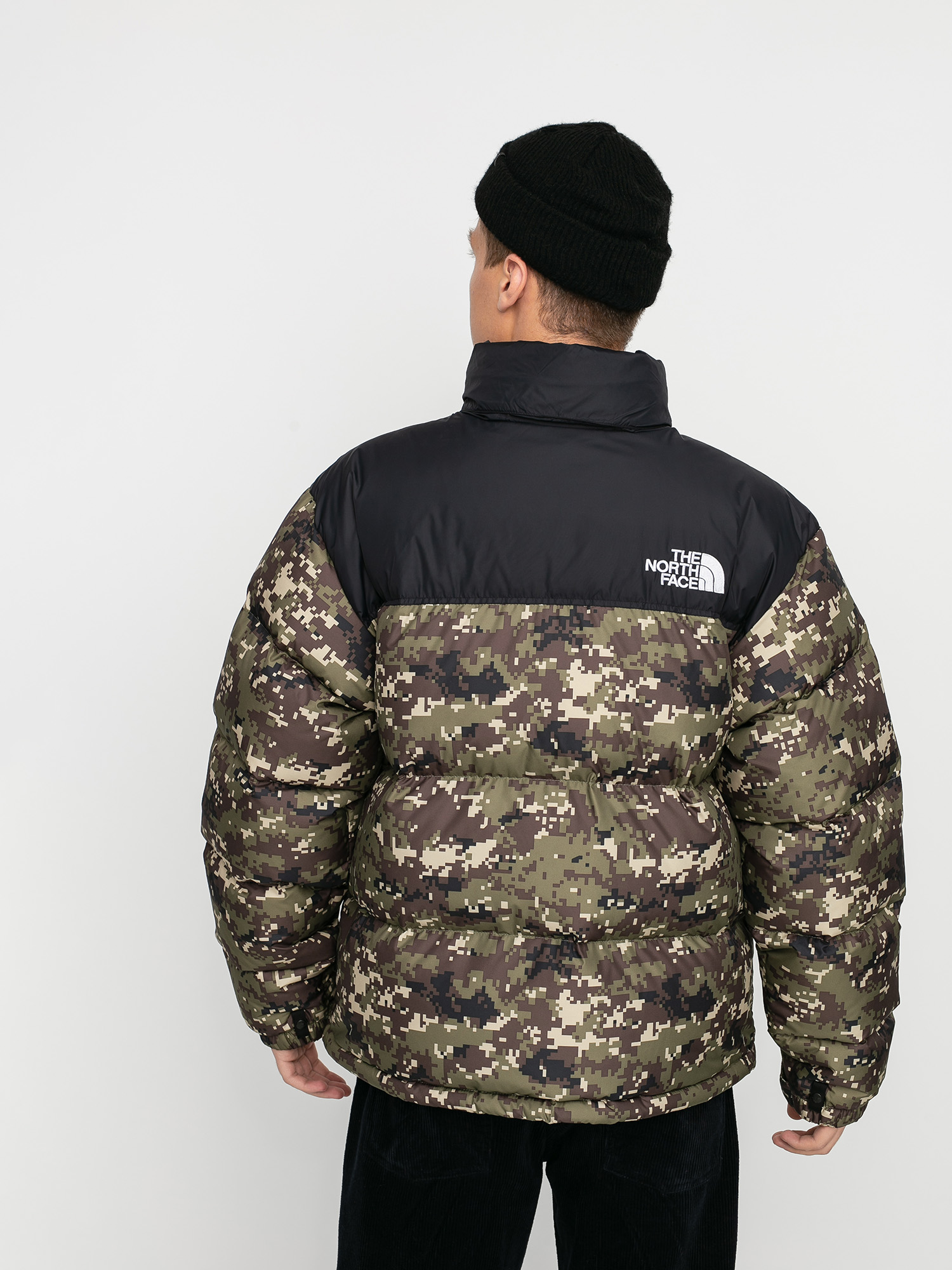 Kurtka The North Face 1996 Retro Nuptse (burnt olive green ux digi camo print)