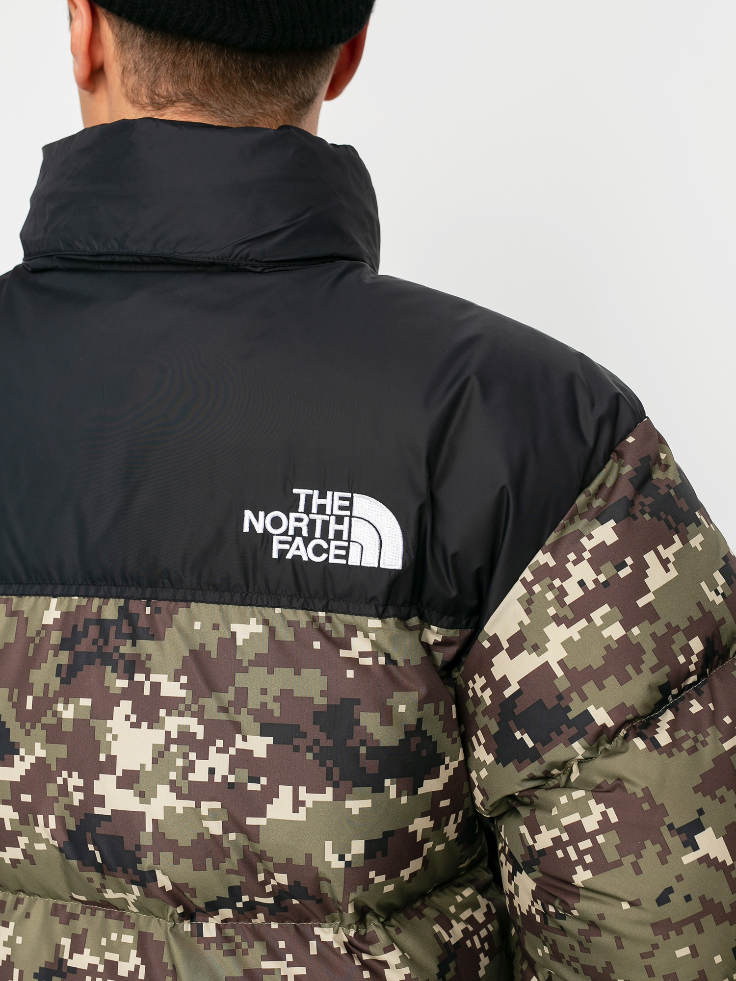 Kurtka The North Face 1996 Retro Nuptse (burnt olive green ux digi camo print)